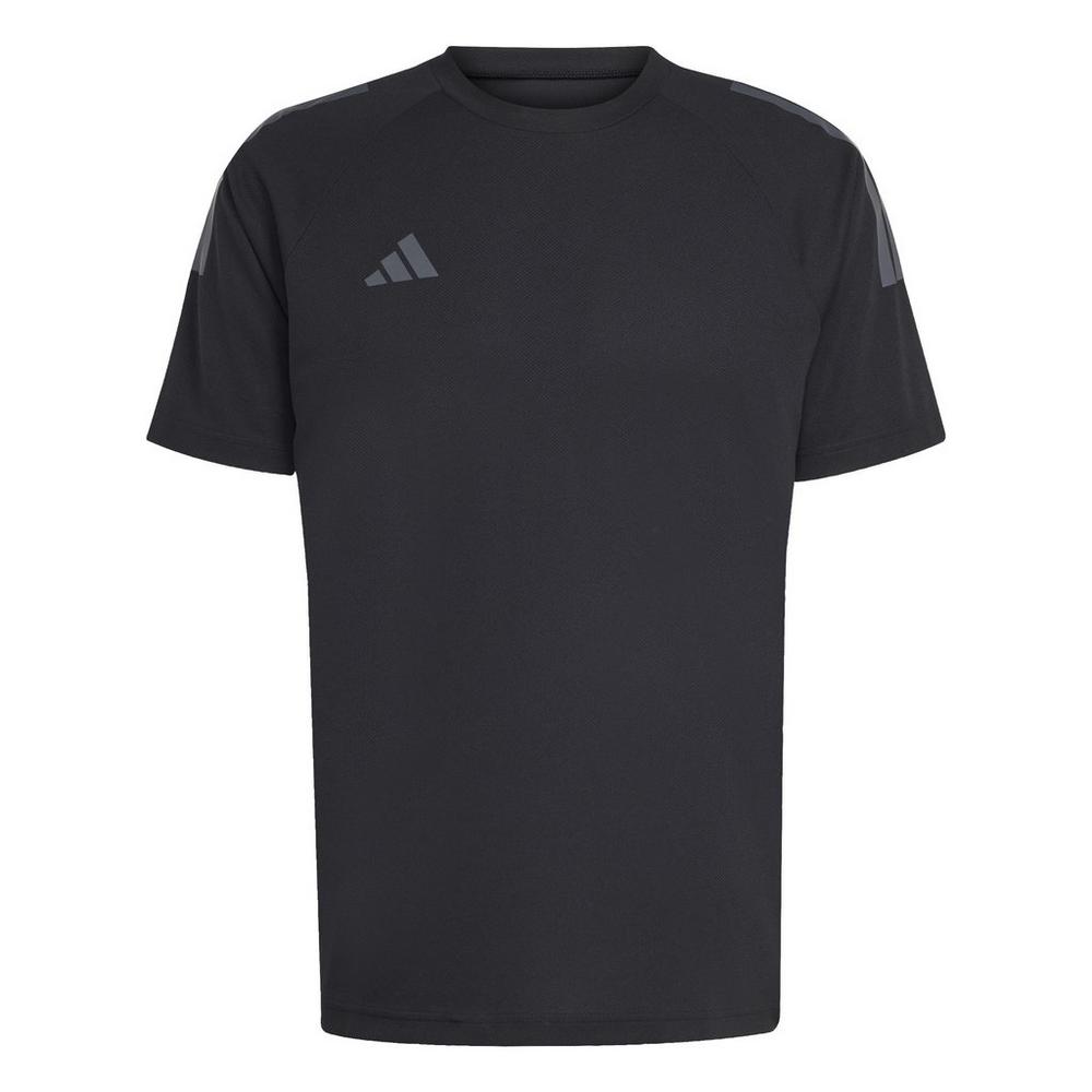 adidas Classic 3-Stripes Sereno T-Shirt (negru și gri)