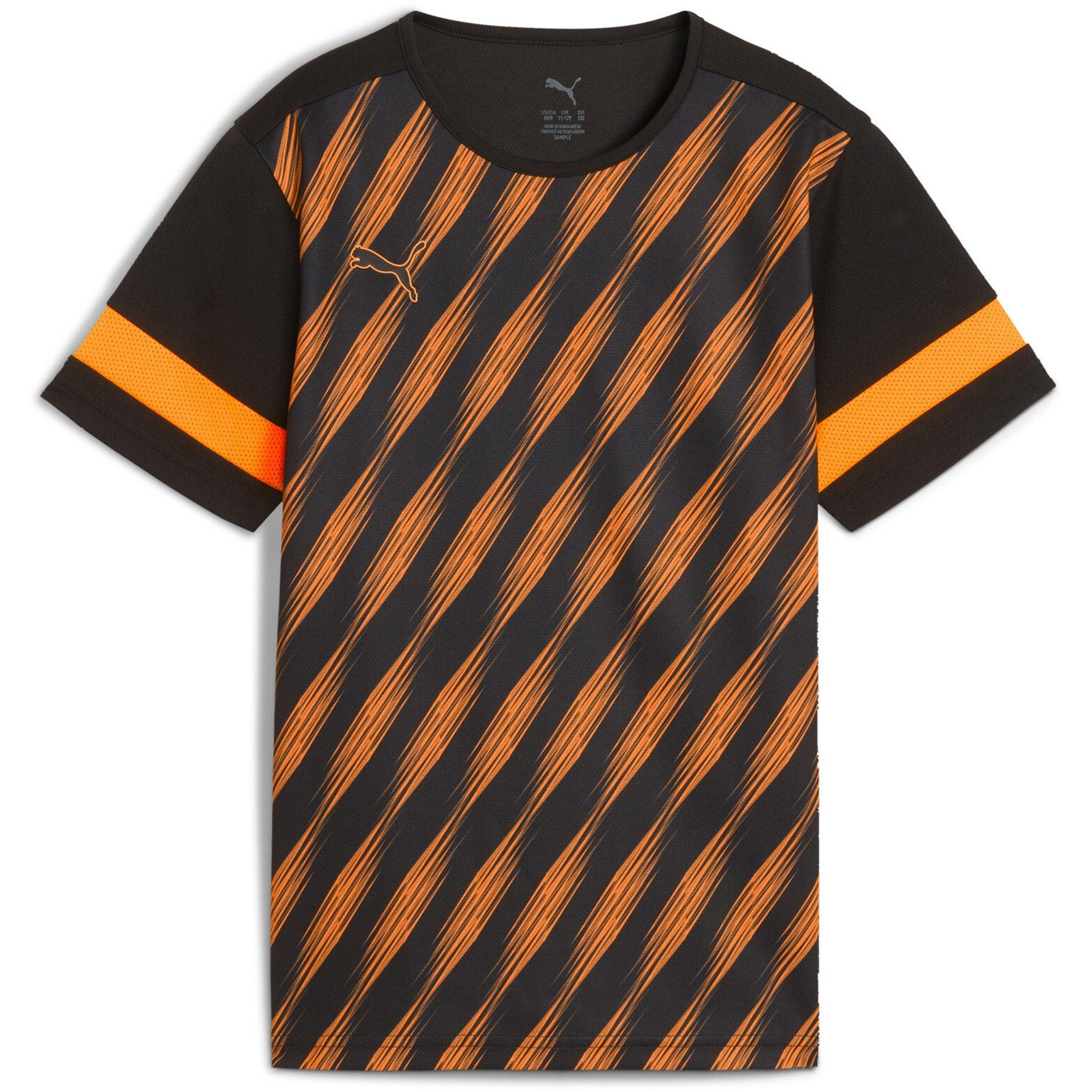 Black-HeatFi - Puma - Unisex Kids' Attacantoraphic Short Sleeve Performance T-Shirt - 1