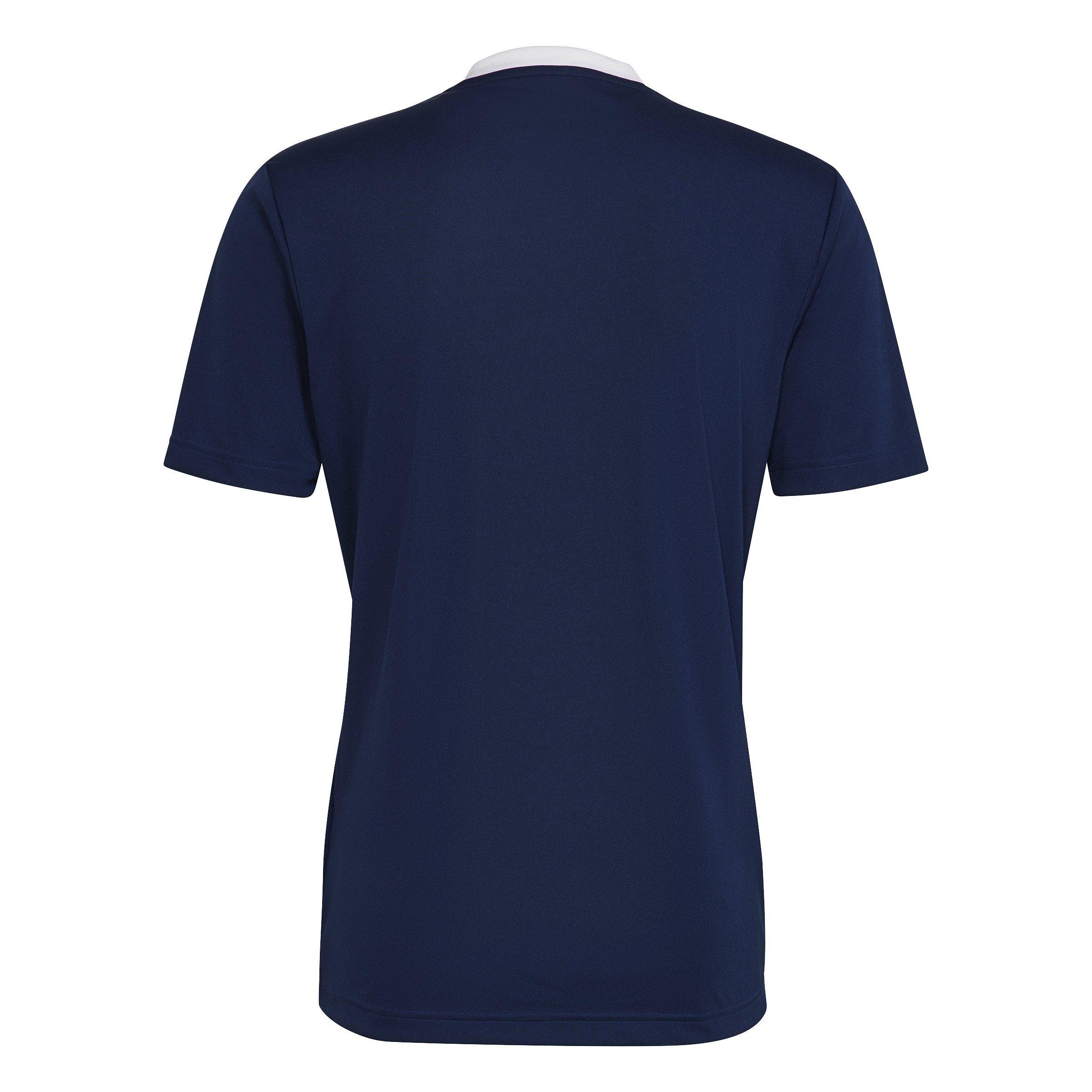Navy - adidas - Entrada 22 Short Sleeve Jersey Top Mens - 2