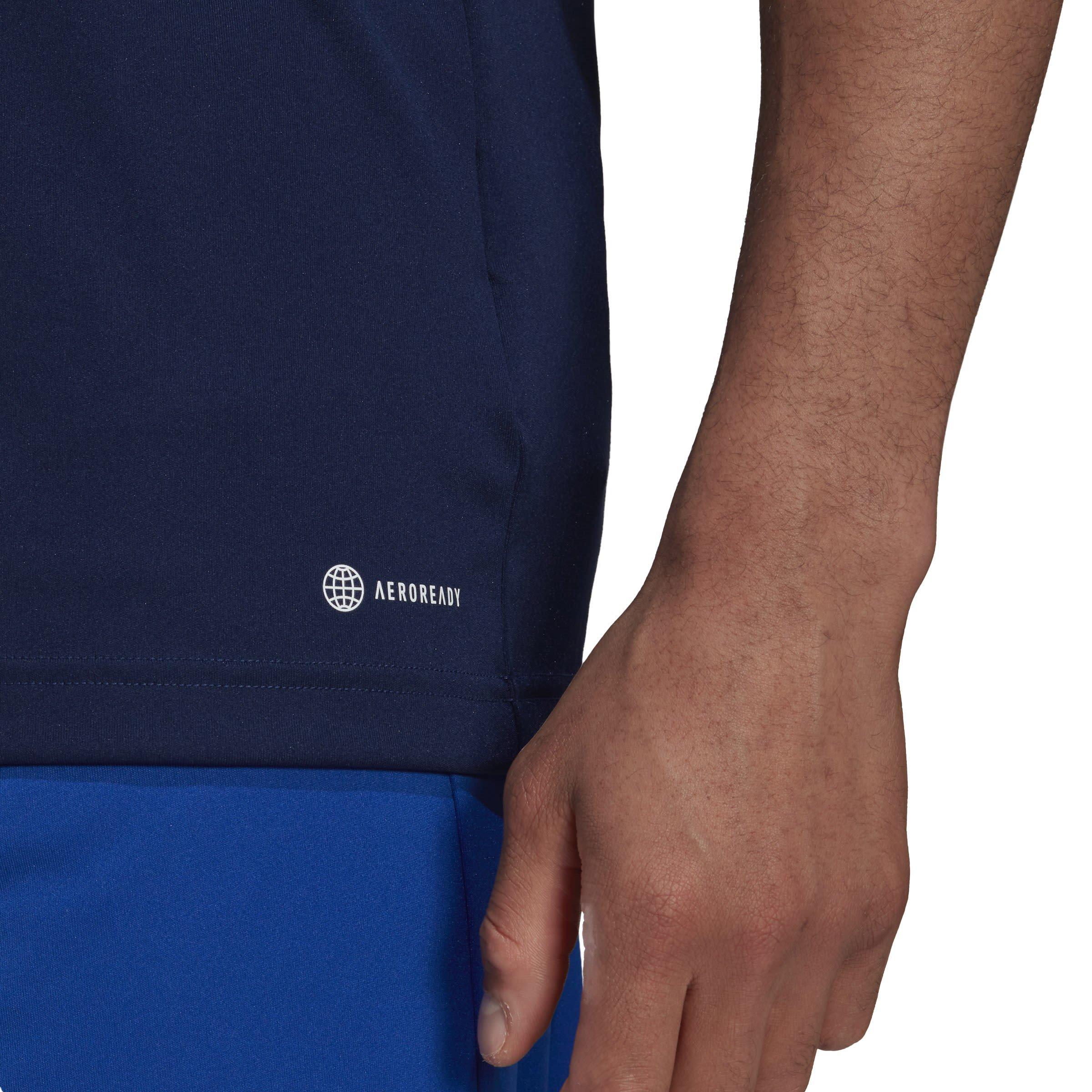 Navy - adidas - Entrada 22 Short Sleeve Jersey Top Mens - 8
