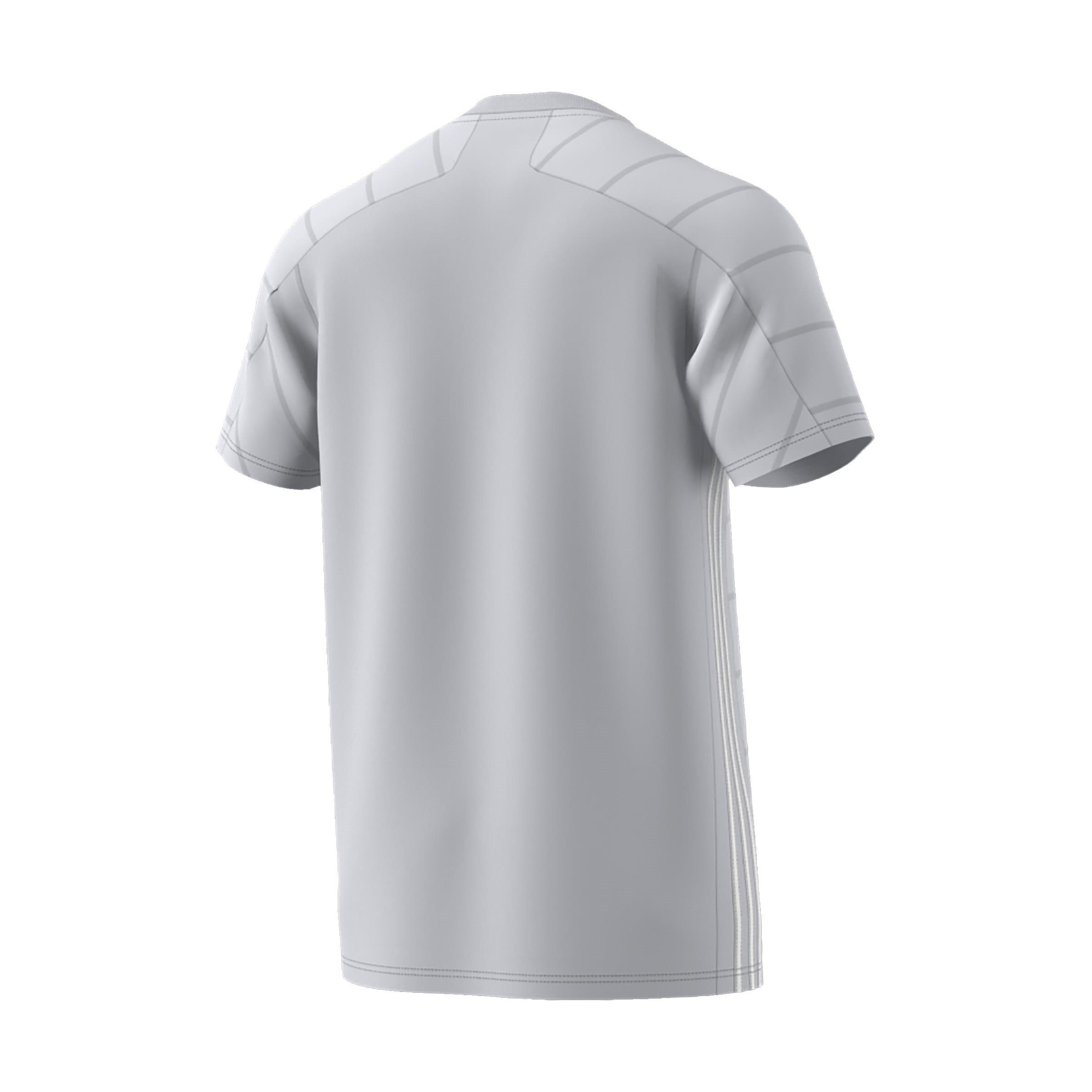 Team Light Grey - adidas - Campeon 21 Short-Sleeve Performance T-Shirt - 2