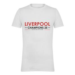 Team Team LFC Champions 2024/25 Tee Sn52