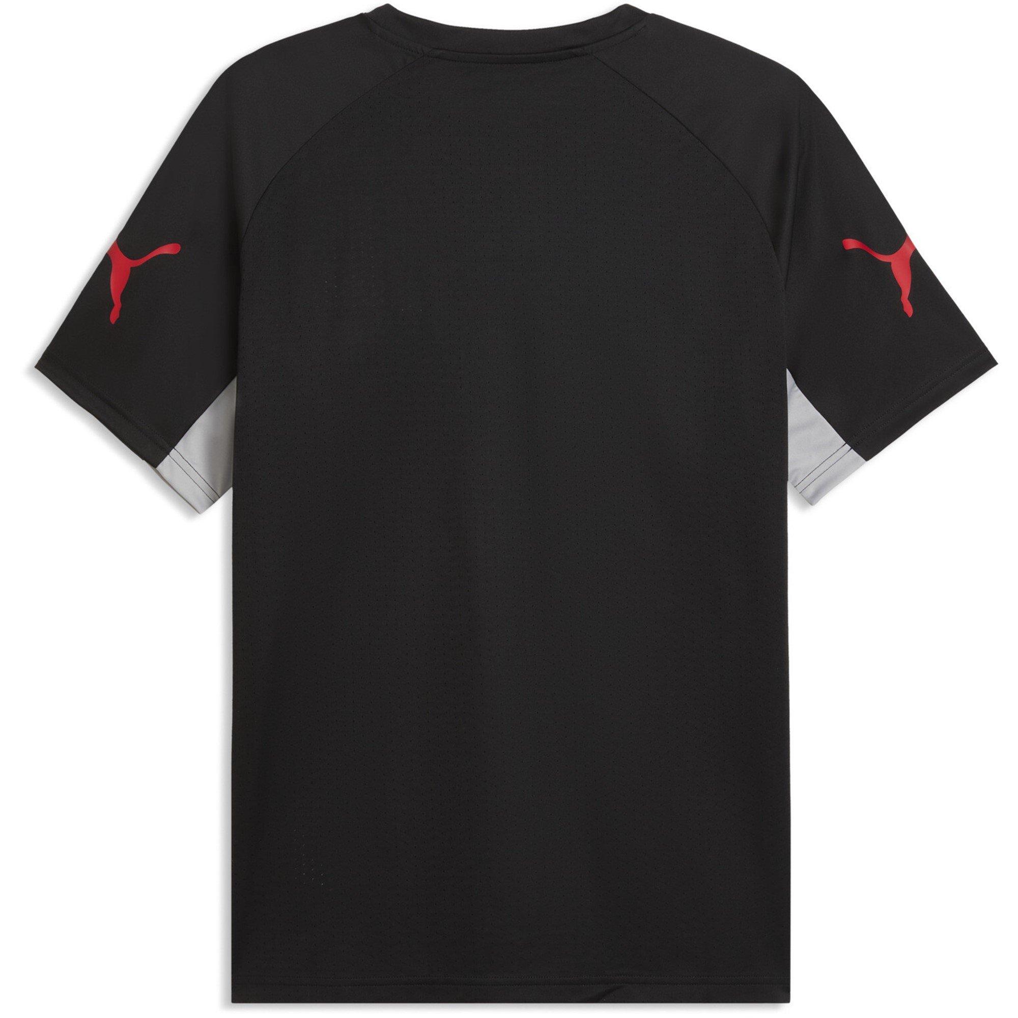 Black/Red-Gray - Puma - Liga Jersey Short Sleeve Performance T-Shirt - 2