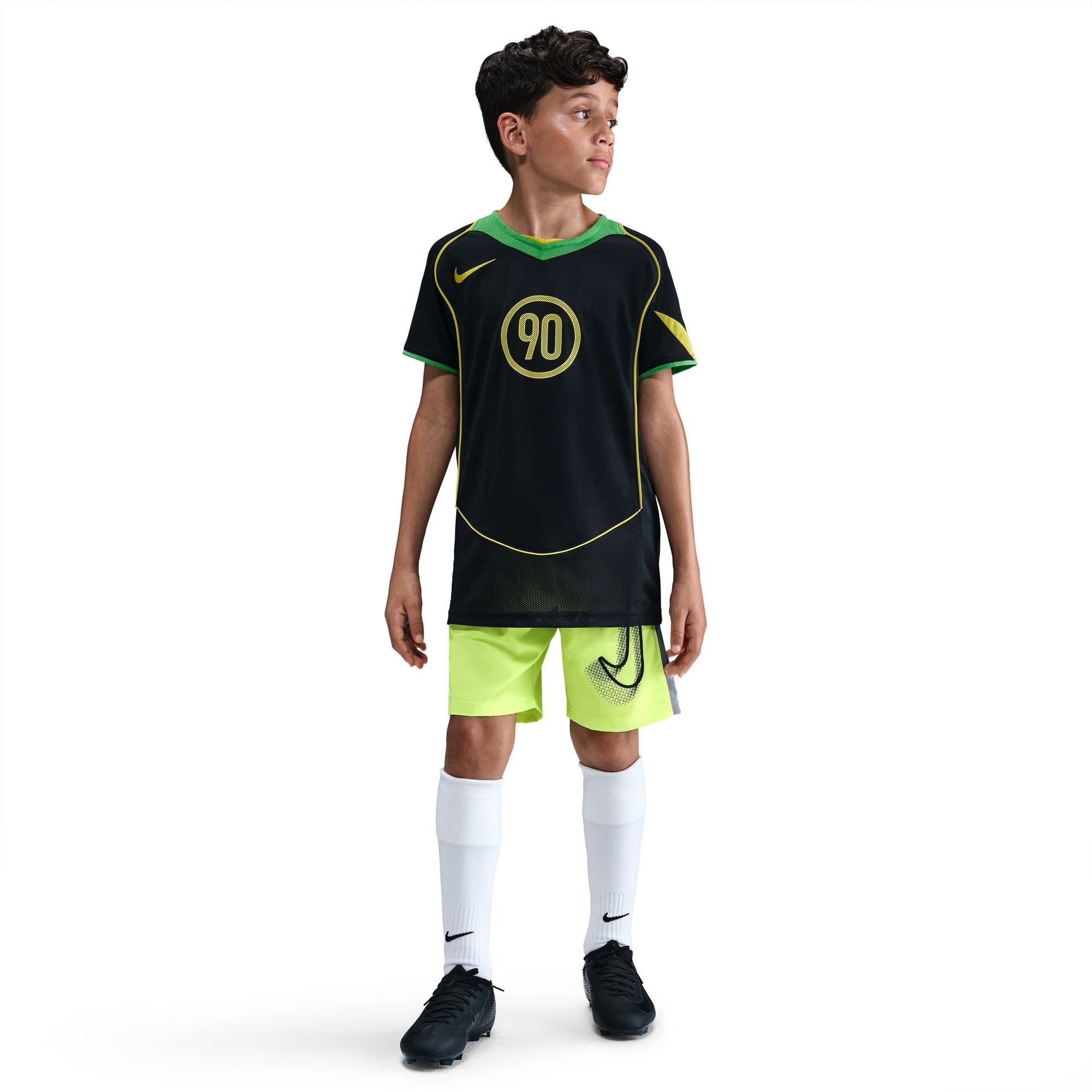 Black/Green - Nike - Kids' T90 Energy Short Sleeve T-Shirt - 3