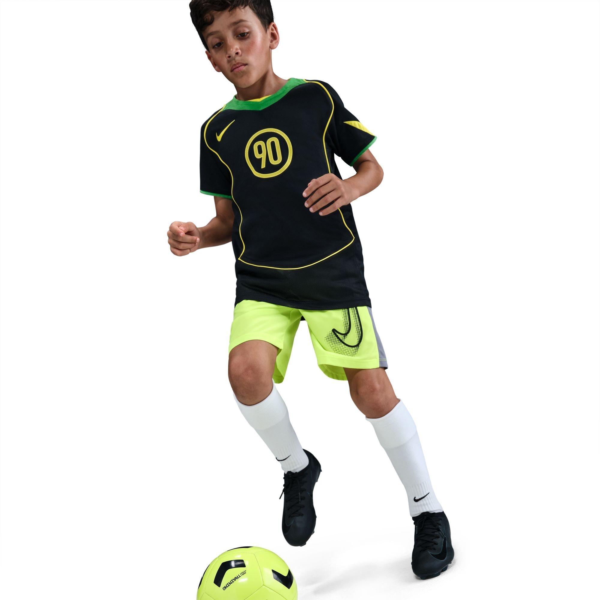 Black/Green - Nike - Kids' T90 Energy Short Sleeve T-Shirt - 5