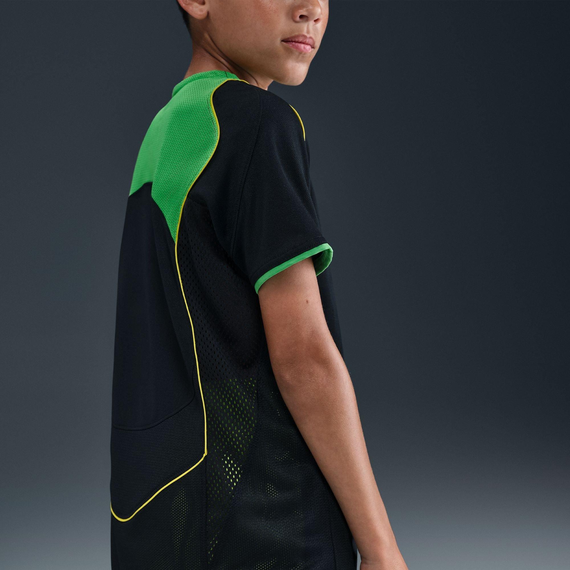 Black/Green - Nike - Kids' T90 Energy Short Sleeve T-Shirt - 9