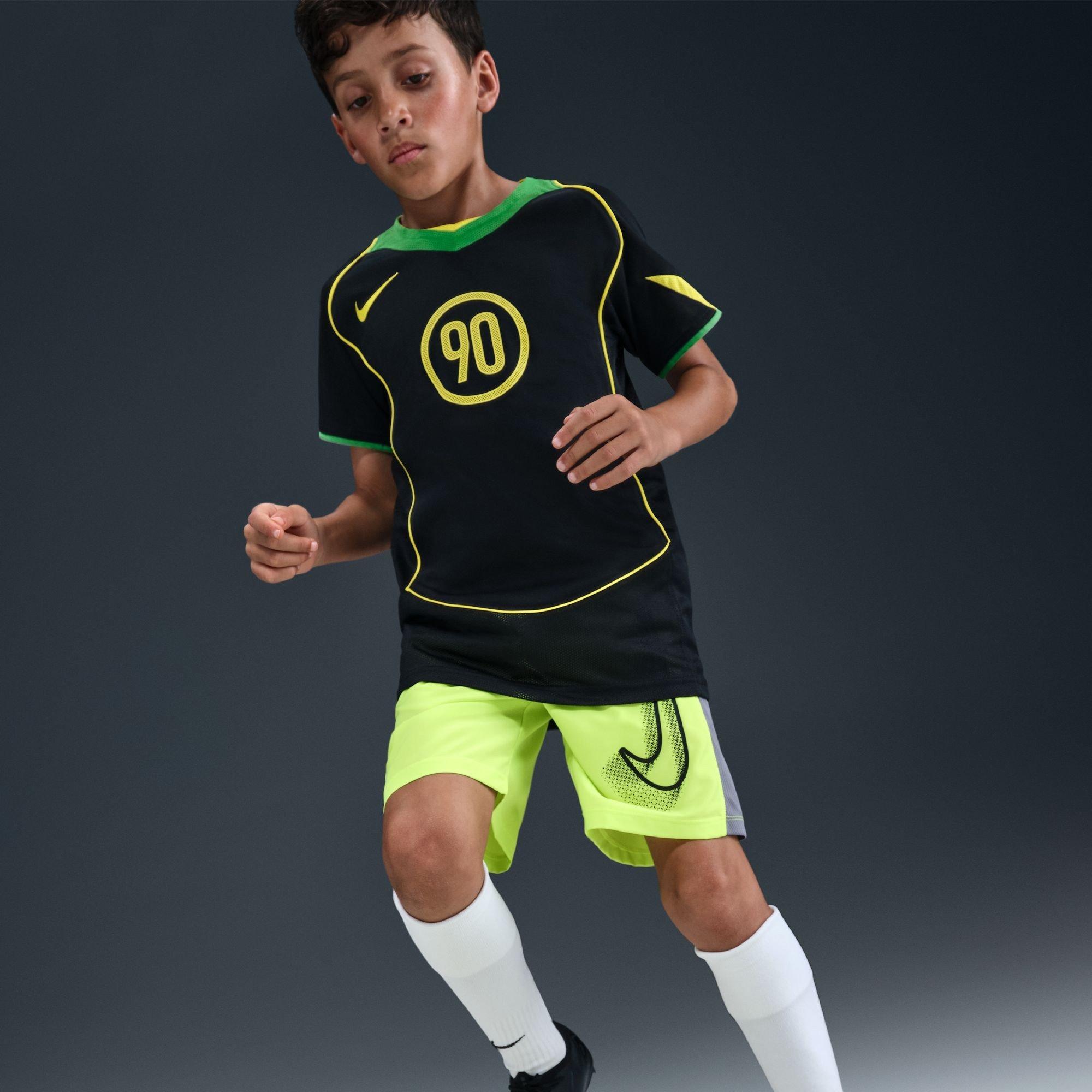 Black/Green - Nike - Kids' T90 Energy Short Sleeve T-Shirt - 10