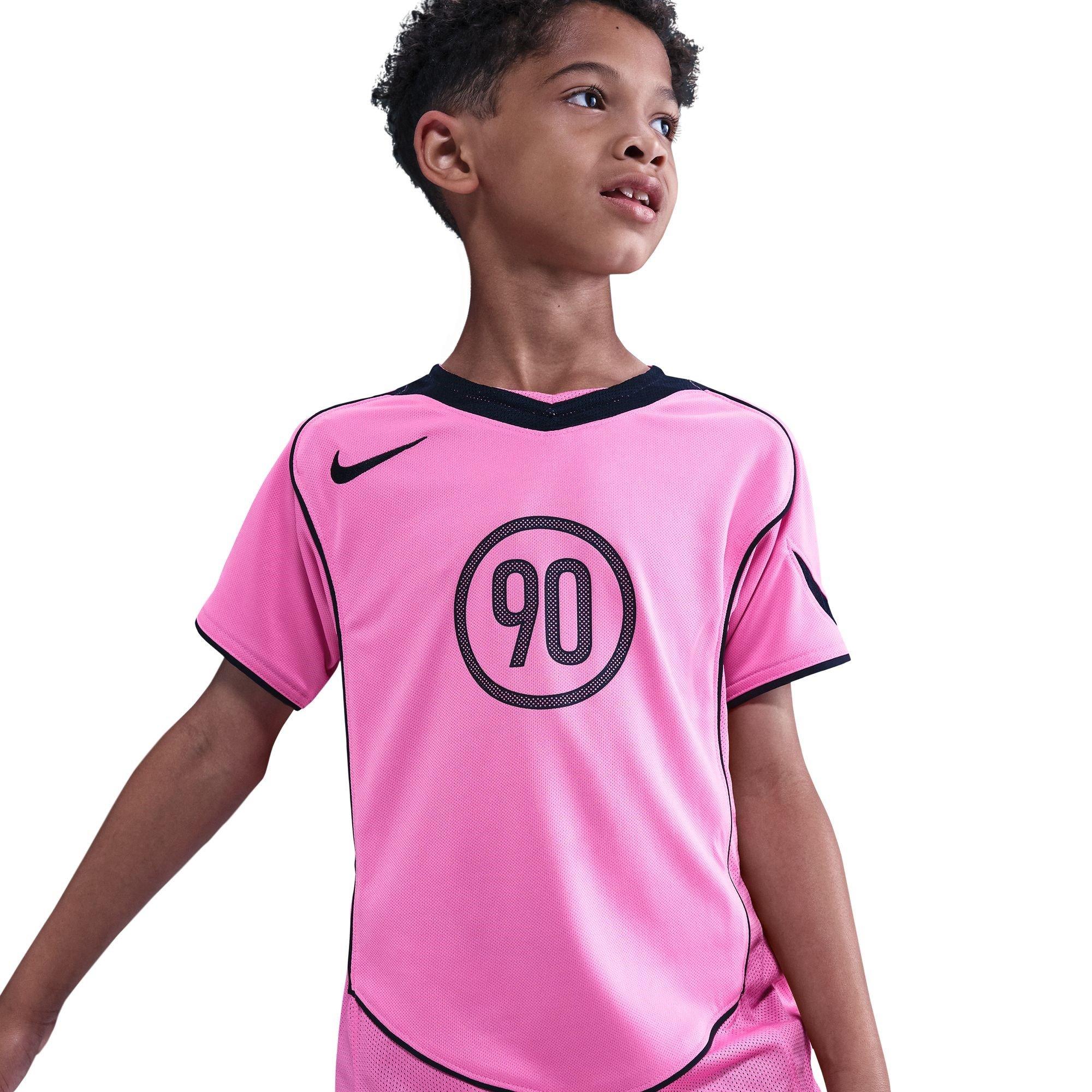 Nike Boys T90 Energy Jrsy Jn54 - Playful Pink - 11-12 (L)