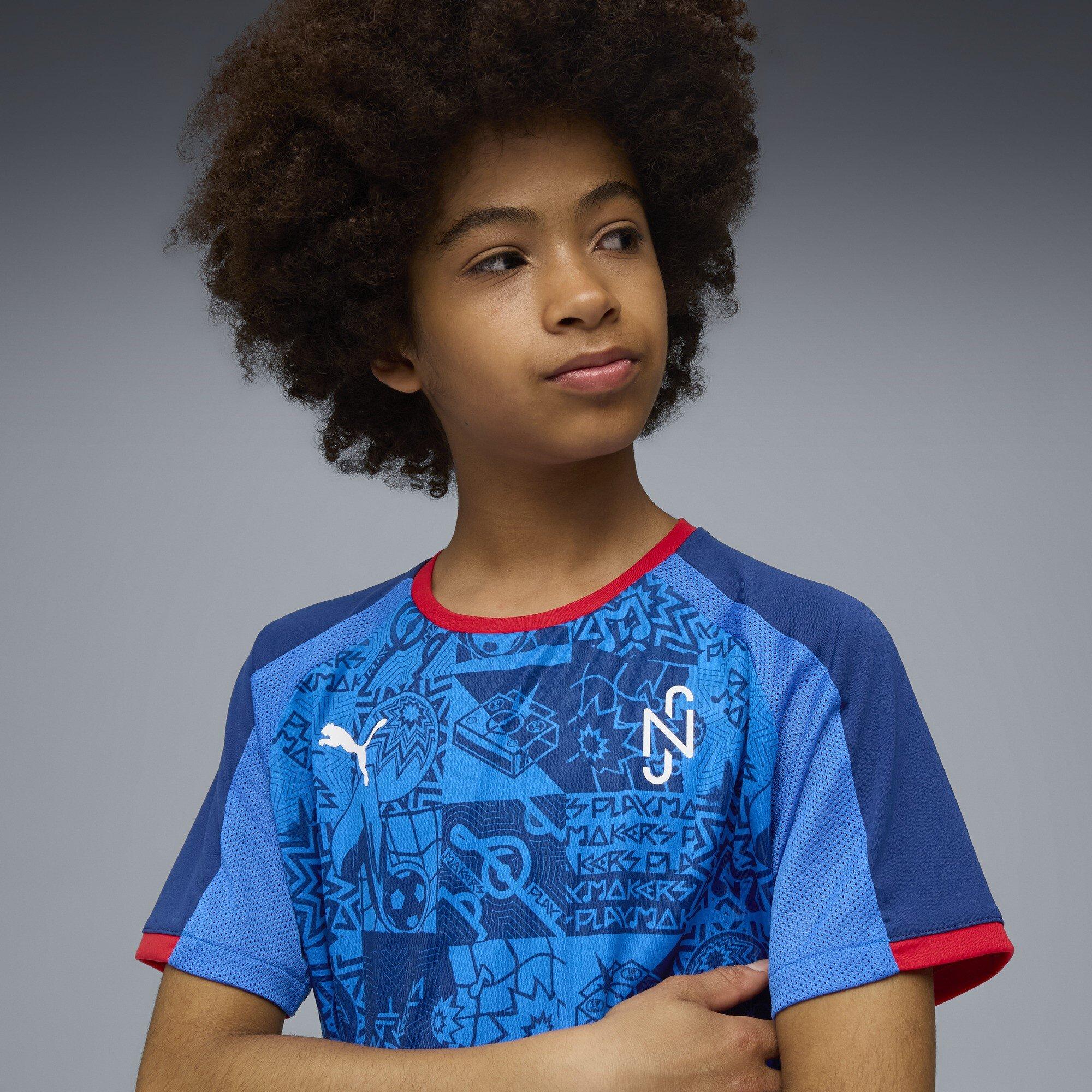 Blue/Red - Puma - Neymar Playmaker Shirt Juniors - 5