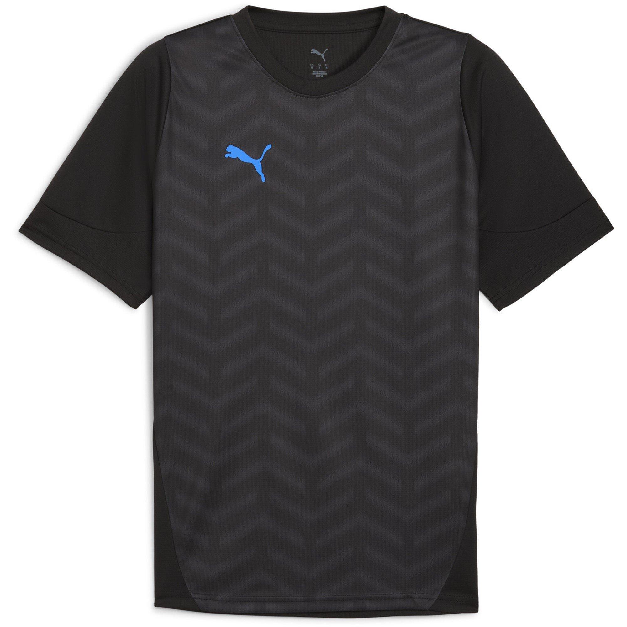 Puma  Individual Cup T-Shirt Mens - Black/Blue - M