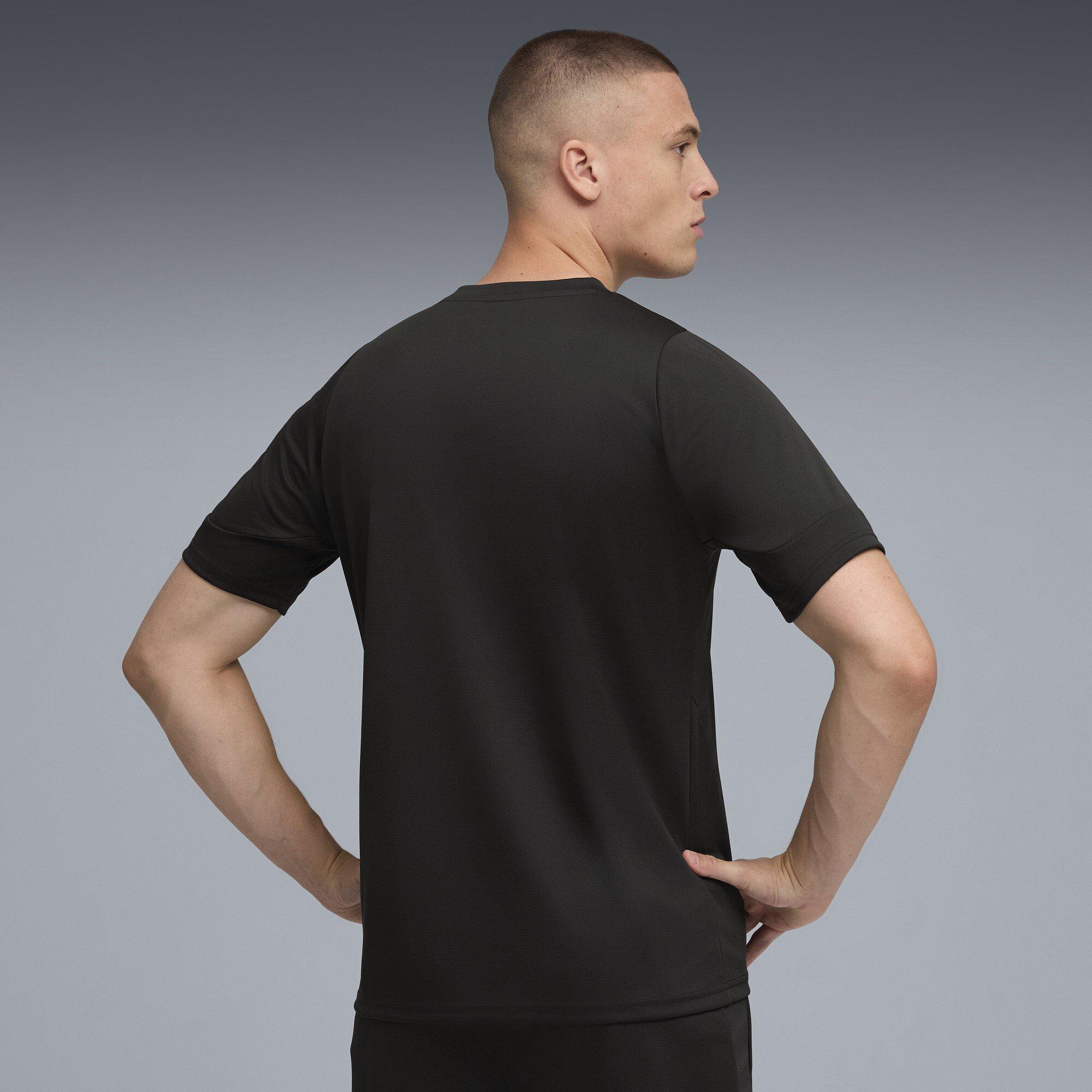 Schwarz/Blau - Puma - Individual Cup T-Shirt Mens - 4