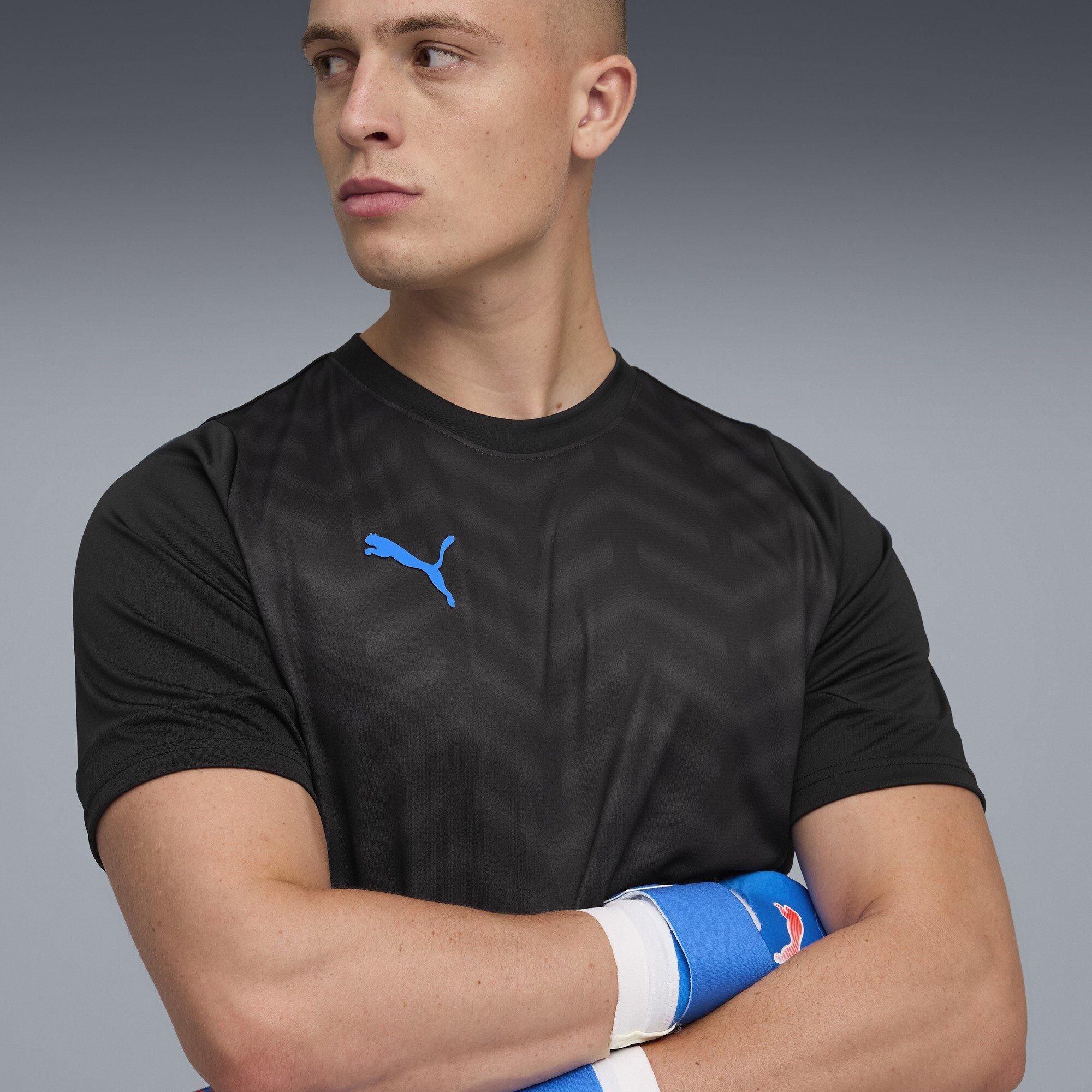 Schwarz/Blau - Puma - Individual Cup T-Shirt Mens - 5