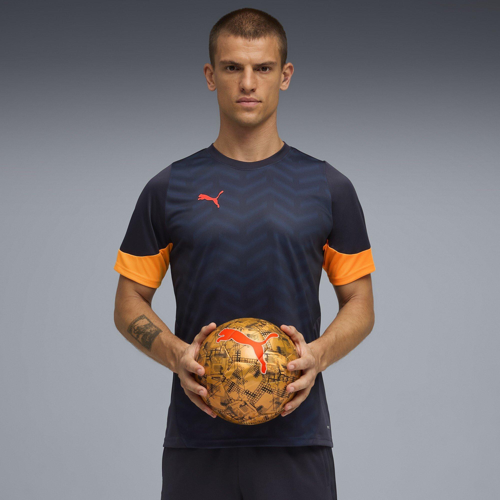 Navy/Orange - Puma - Individual Cup T-Shirt Mens - 3