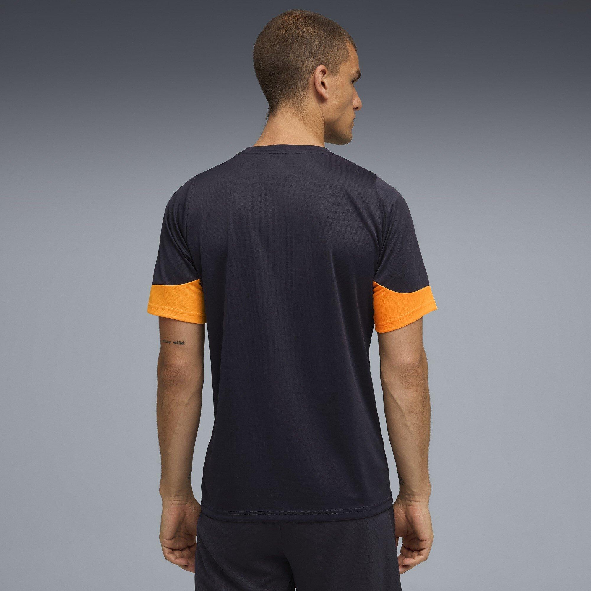 Navy/Orange - Puma - Individual Cup T-Shirt Mens - 4