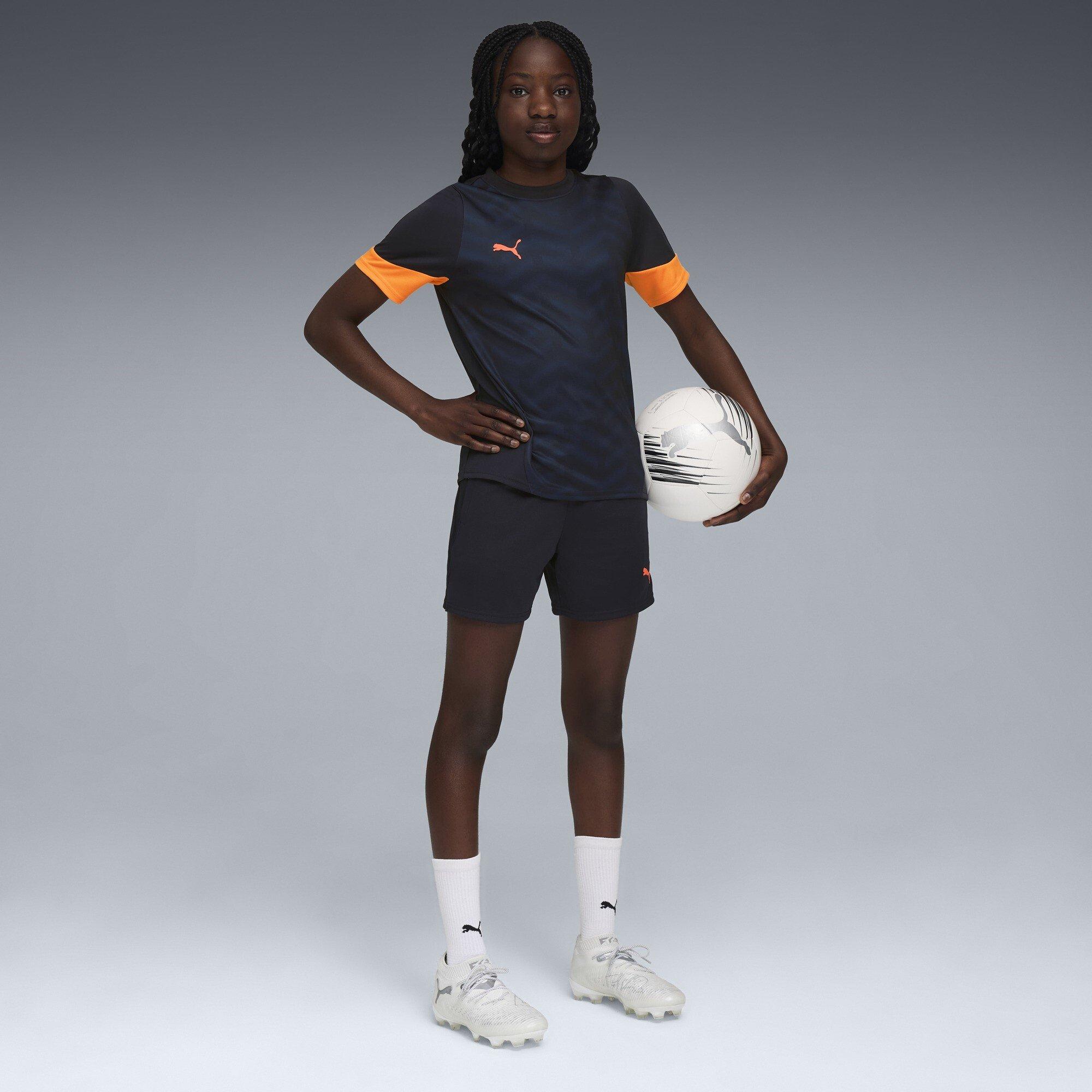 Navy/Orange - Puma - Individual Cup T-Shirt Juniors - 6