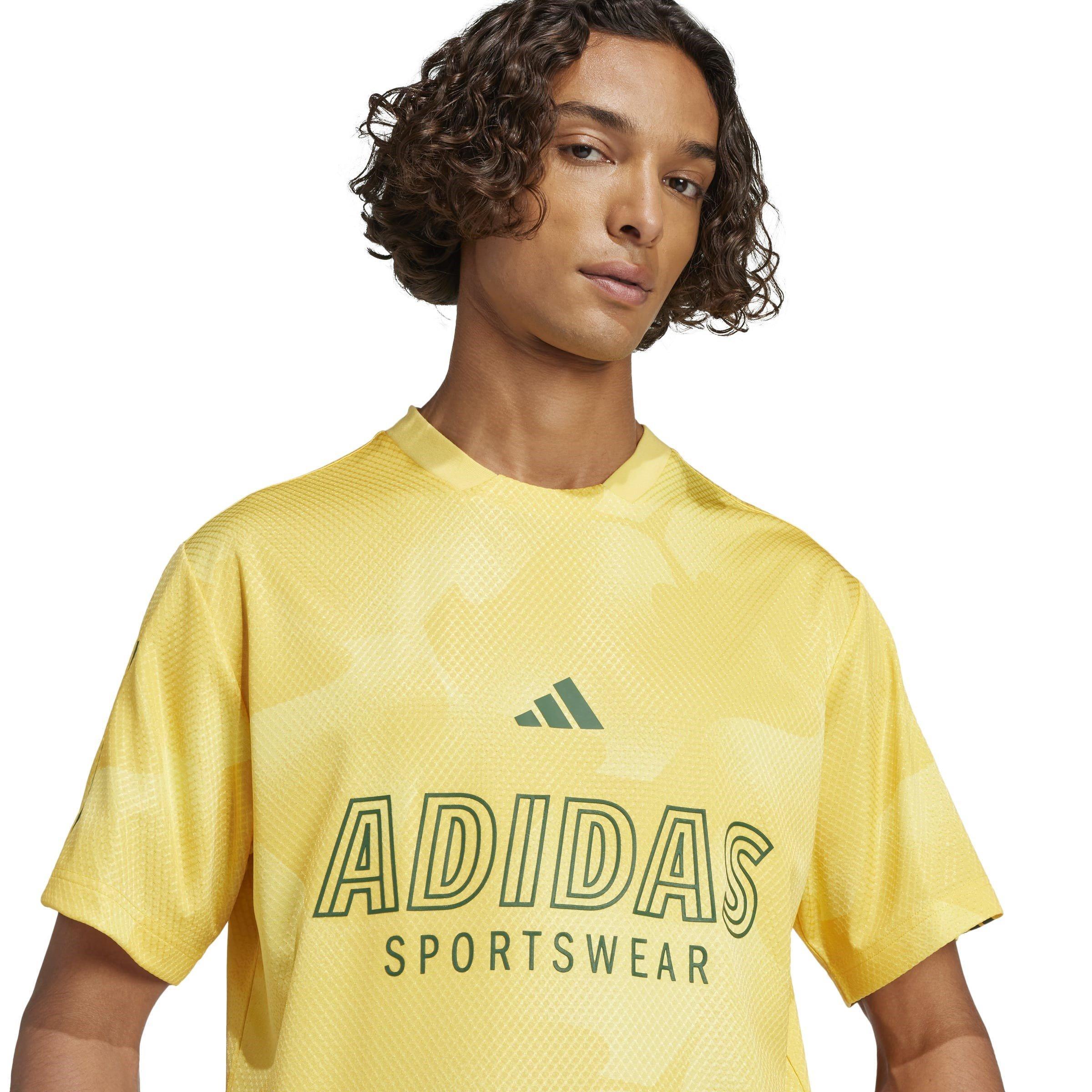 Gold/Green/Mult - adidas - Men's Tiro Regular Fit T-Shirt - 5