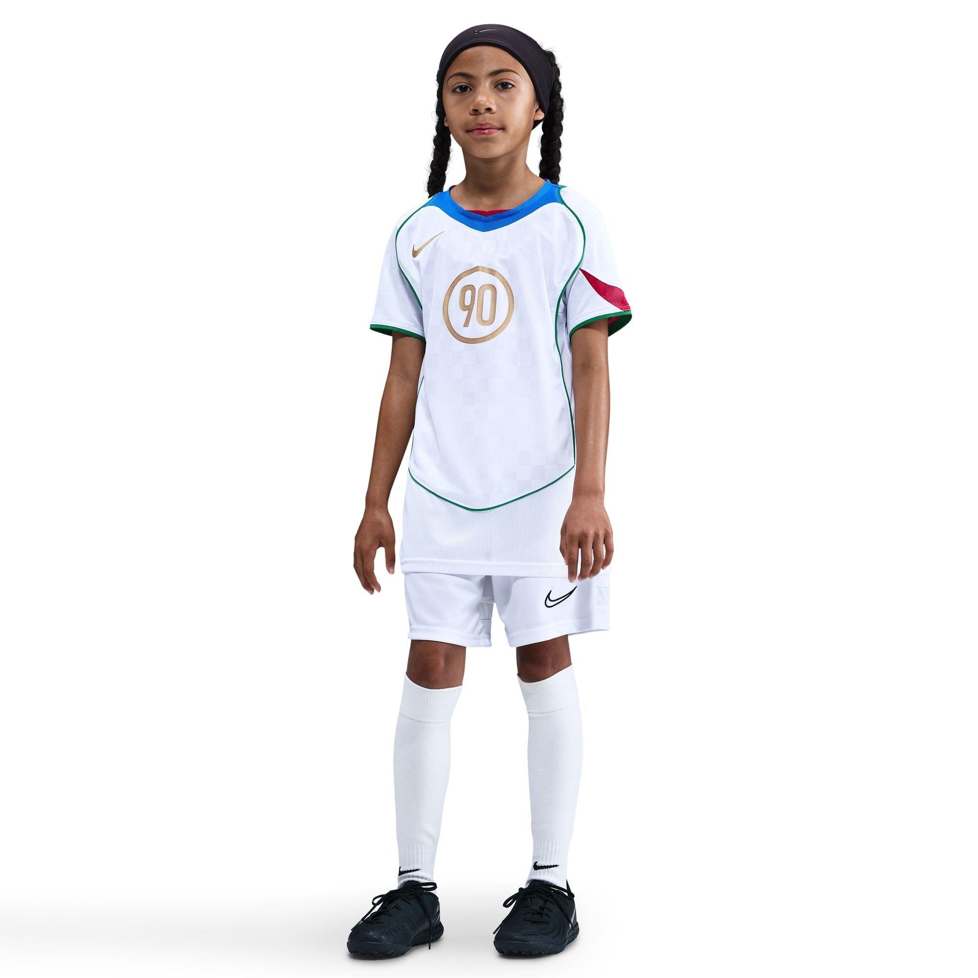 White/Blue - Nike - Total 90 Energy Shirt Juniors - 3
