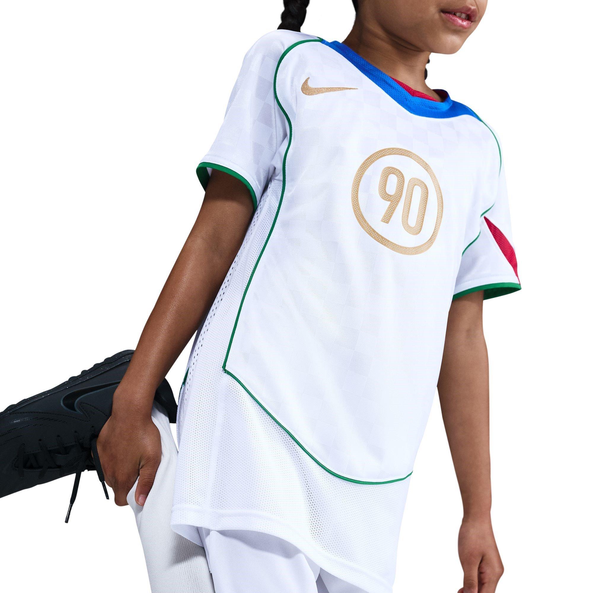 White/Blue - Nike - Total 90 Energy Shirt Juniors - 5