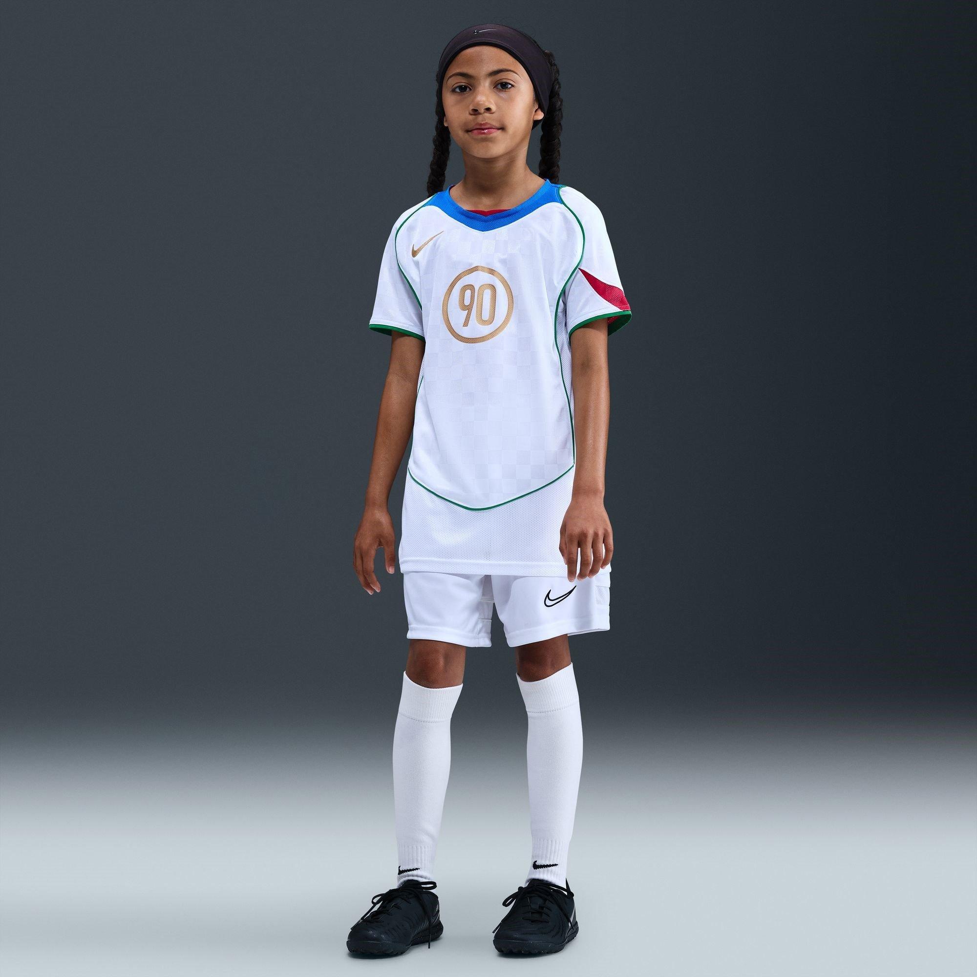 White/Blue - Nike - Total 90 Energy Shirt Juniors - 7