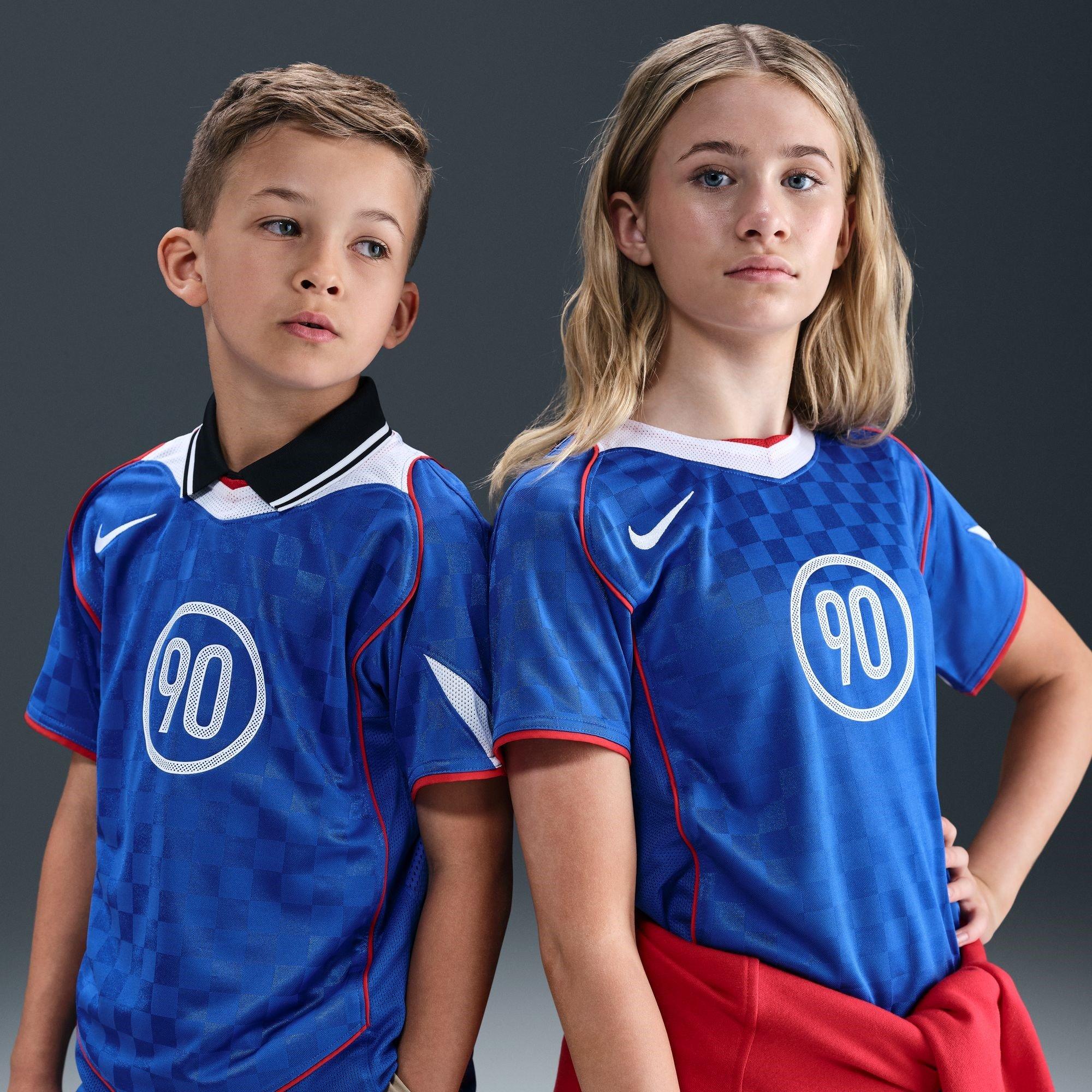 Blue/White - Nike - Total 90 Energy Shirt Juniors - 11