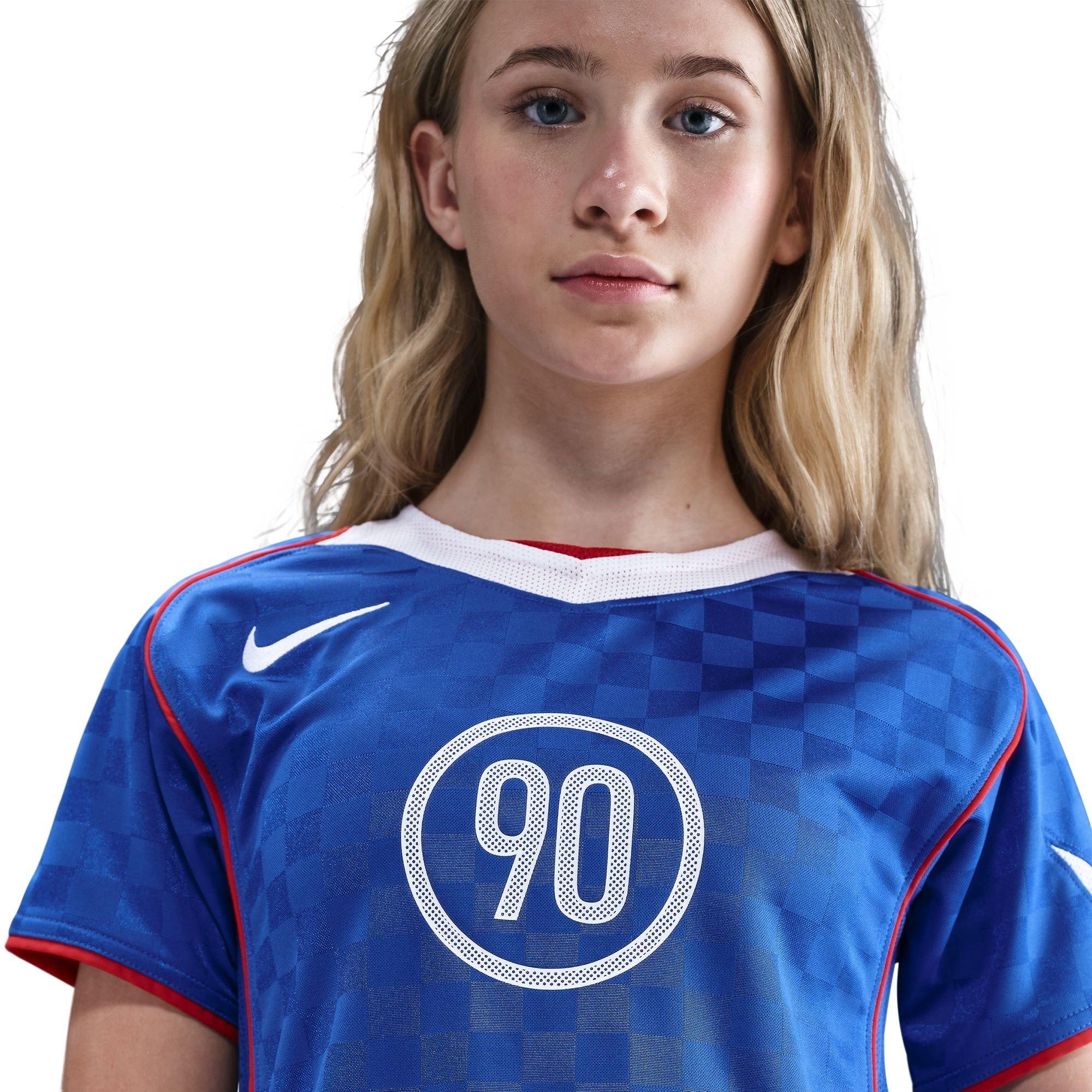Blue/White - Nike - Total 90 Energy Shirt Juniors - 6