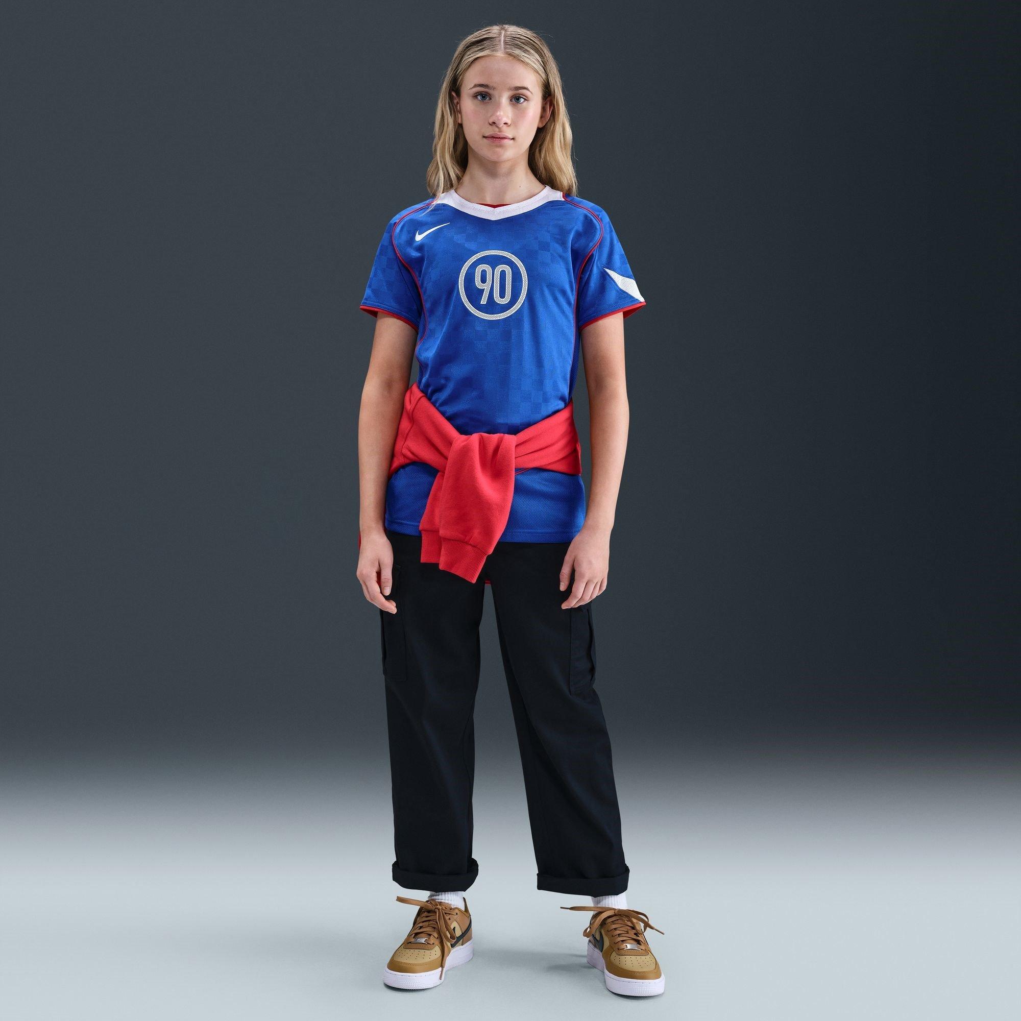 Blue/White - Nike - Total 90 Energy Shirt Juniors - 7