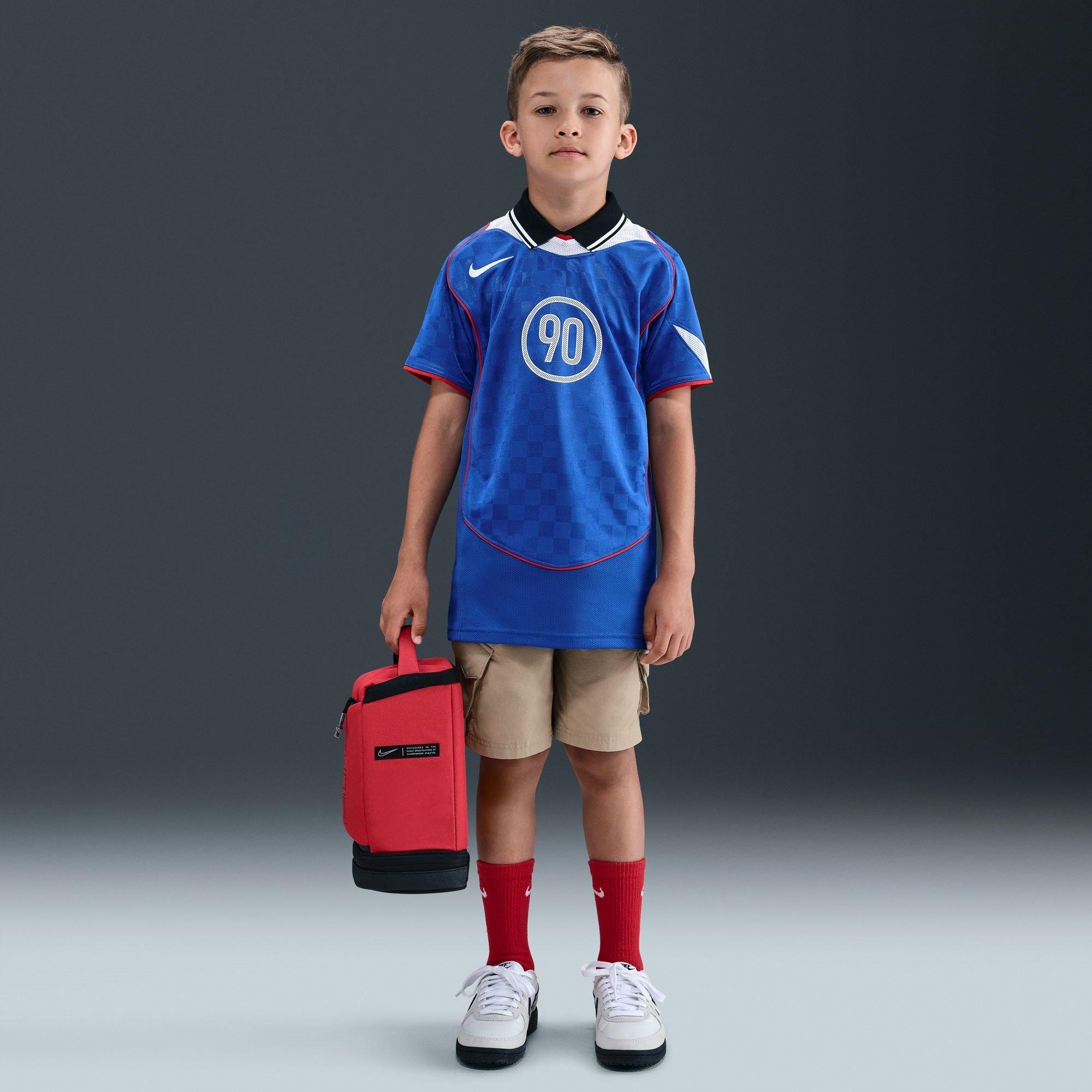 Blue/White - Nike - Total 90 Energy Shirt Juniors - 8