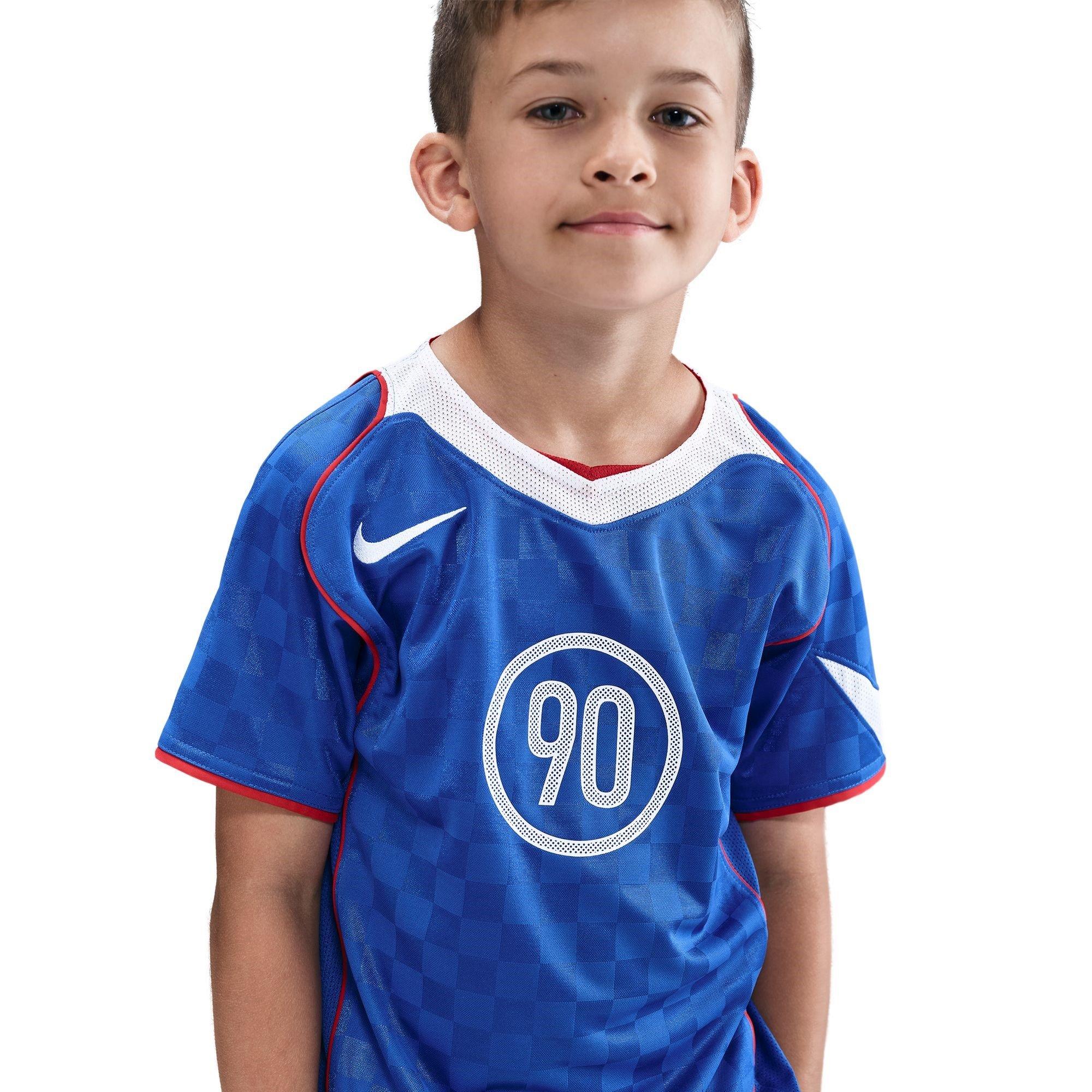 Blue/White - Nike - Total 90 Energy Shirt Juniors - 9