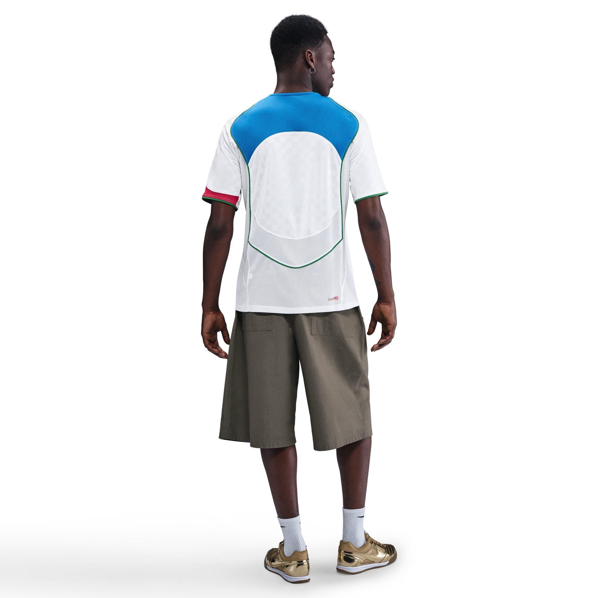 White/Blue - Nike - Total 90 Energy Shirt Adults - 4