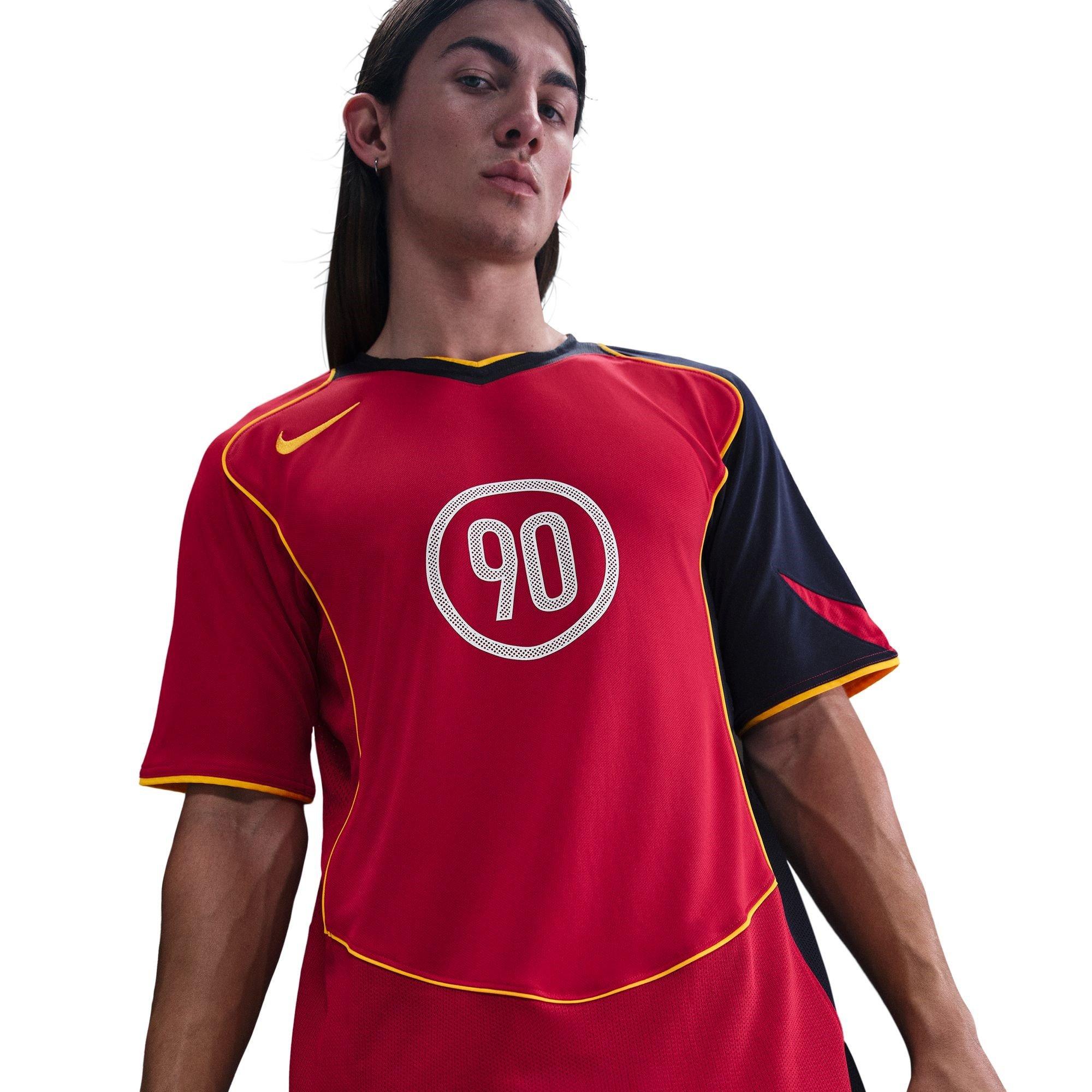 Nike Men's Total 90 Energy Shirt Adults - Red/Navy - L