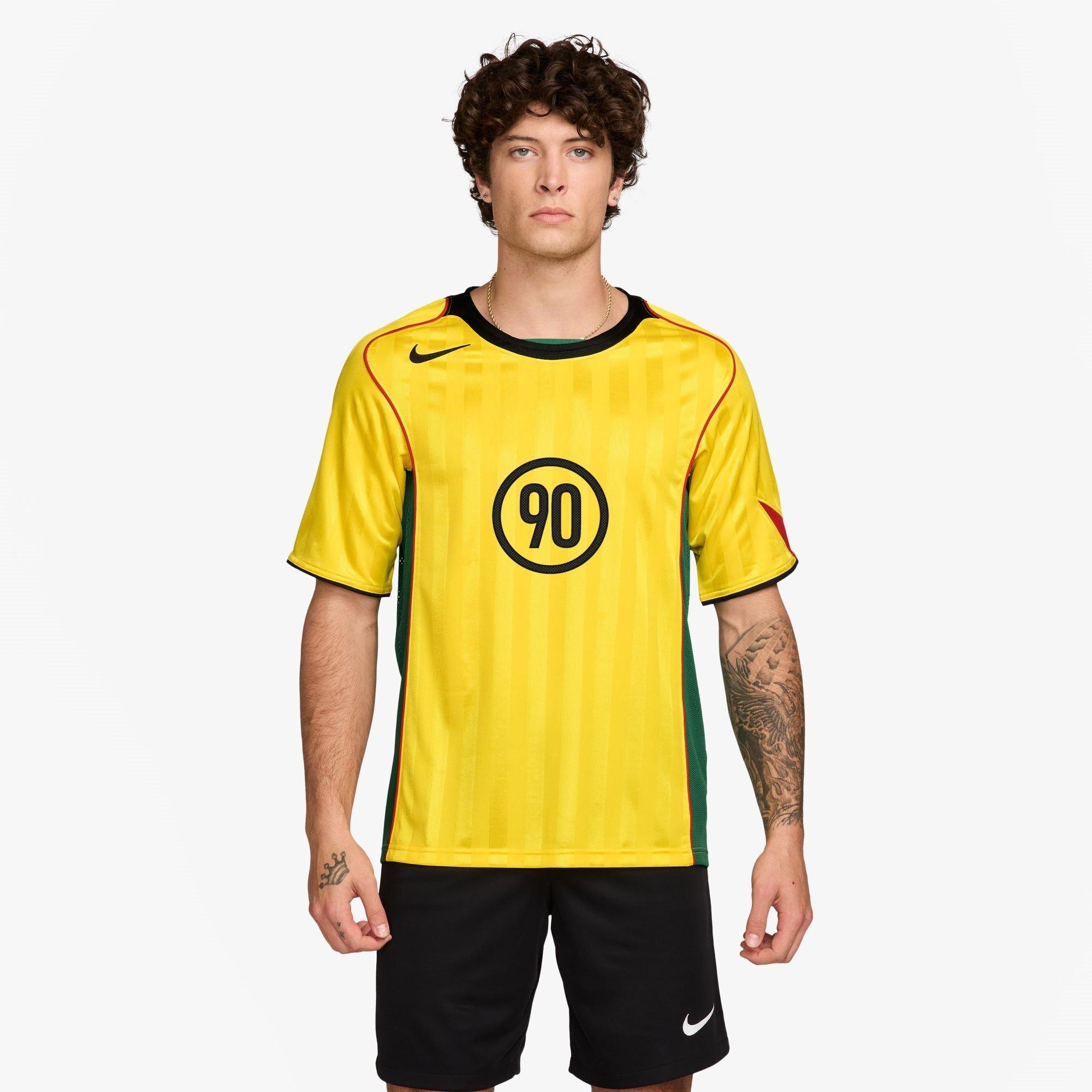 Nike Men's Total 90 Energy Shirt Adults - Yellow/Green - S