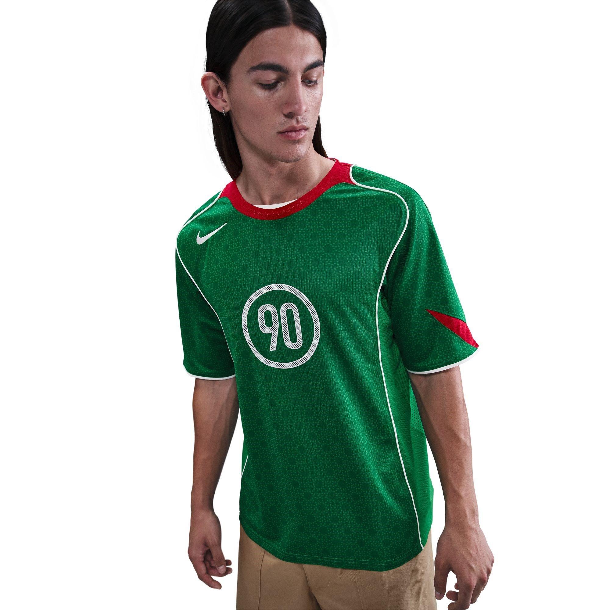 Nike Men's Total 90 Energy Shirt Adults - Green/Red - L
