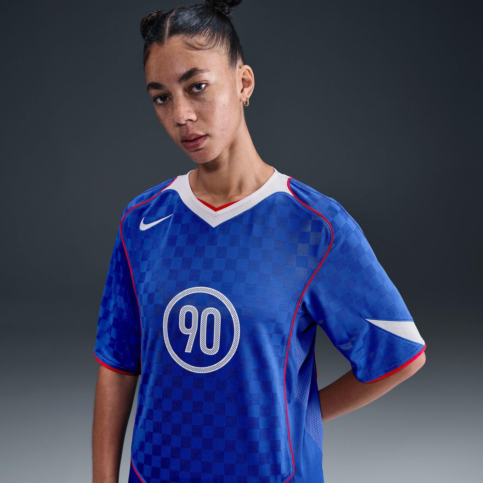 Blauw/Wit - Nike - Total 90 Energy Shirt Adults - 5