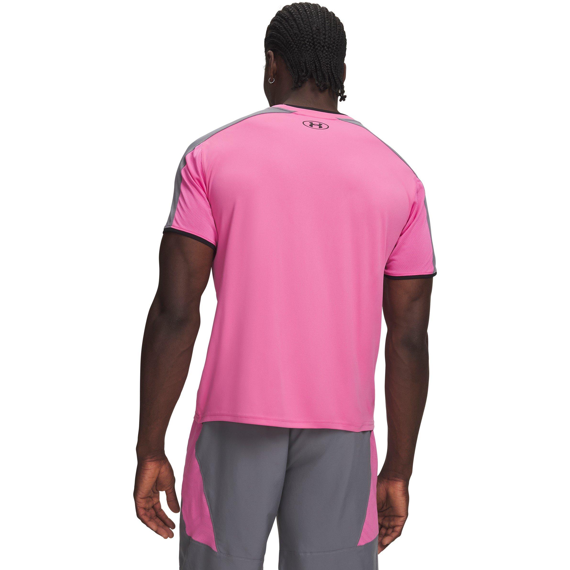 Pink Frenzy - Under Armour - Challenger Training Short Sleeve T-Shirt Mens - 2