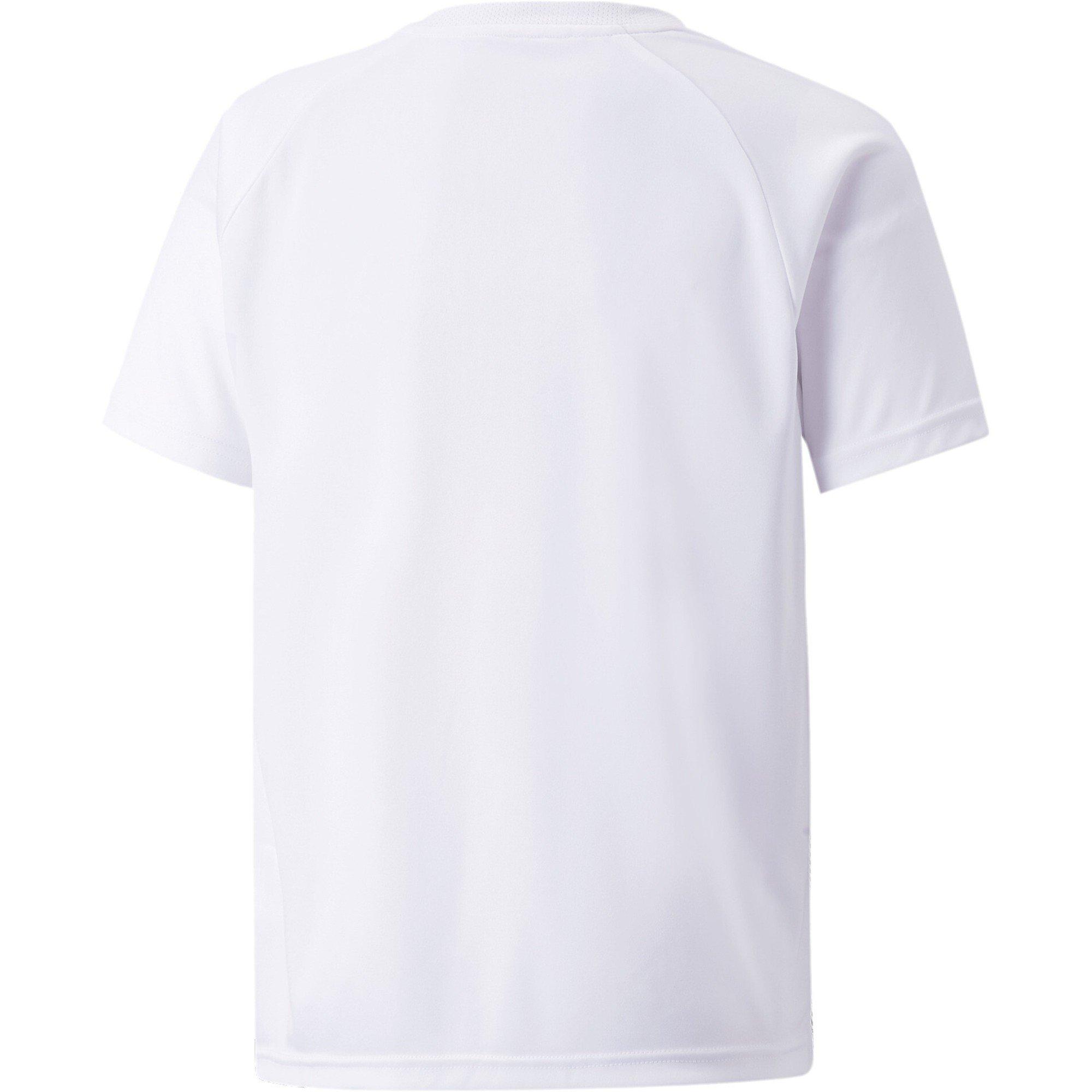 White-Black - Puma - Puma Teamliga Striped Jersey Jr T-Shirt Unisex Kids - 2