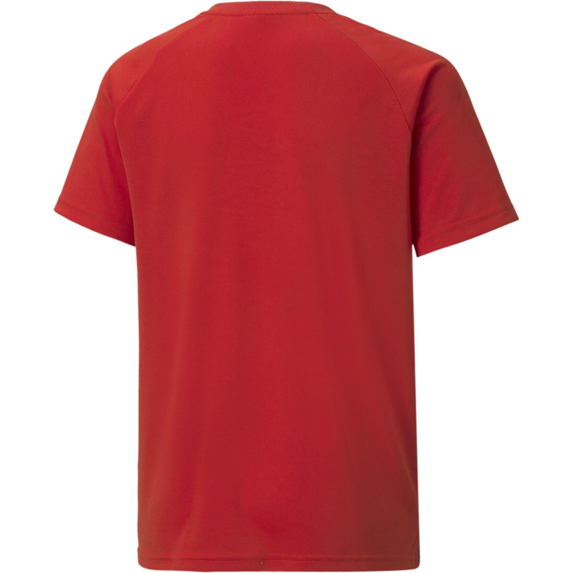 Crveno-Crno-Bijelo - Puma - Puma Teamliga Striped Jersey Jr T-Shirt Unisex Kids - 2