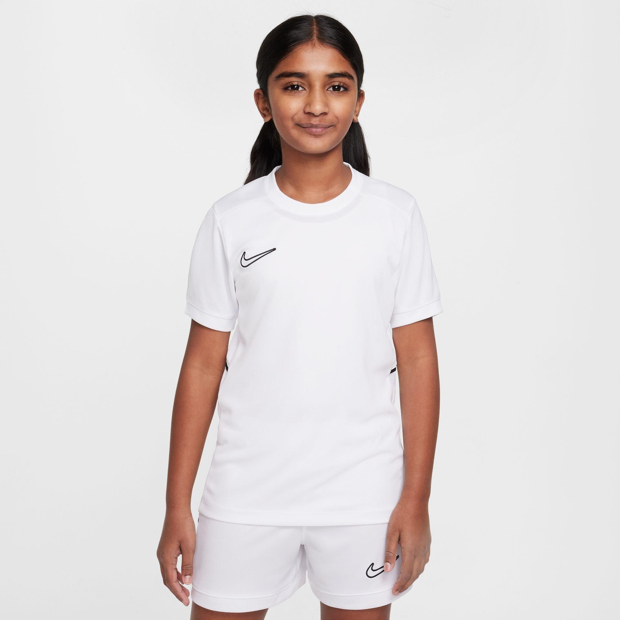 White - Nike - Kids' Short Sleeve Performance T-Shirt - 1