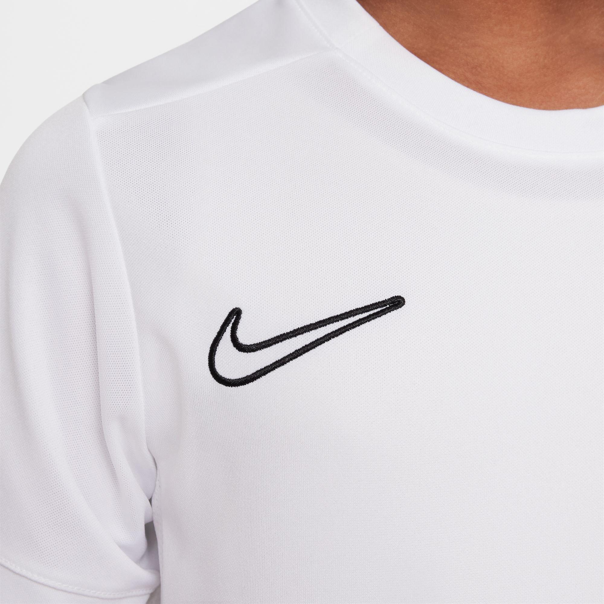 White - Nike - Kids' Short Sleeve Performance T-Shirt - 4