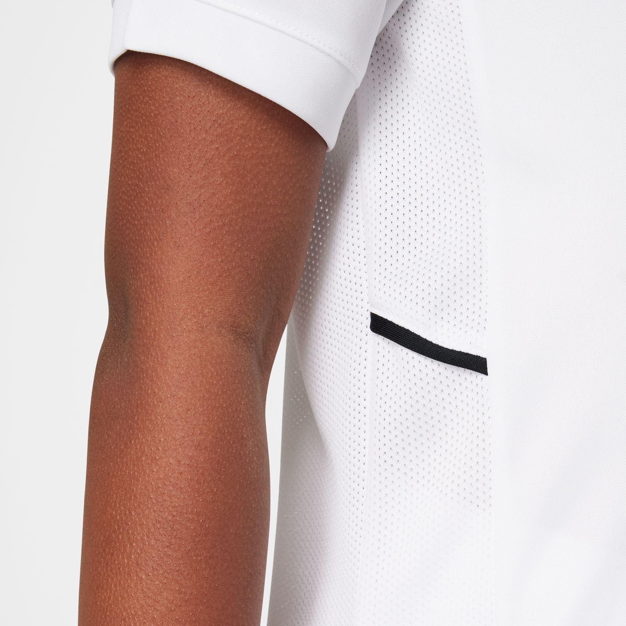 White - Nike - Kids' Short Sleeve Performance T-Shirt - 5