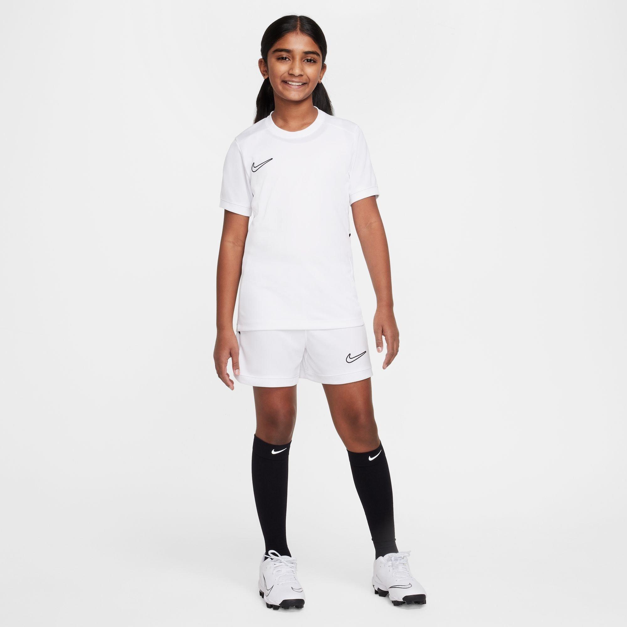 White - Nike - Kids' Short Sleeve Performance T-Shirt - 6