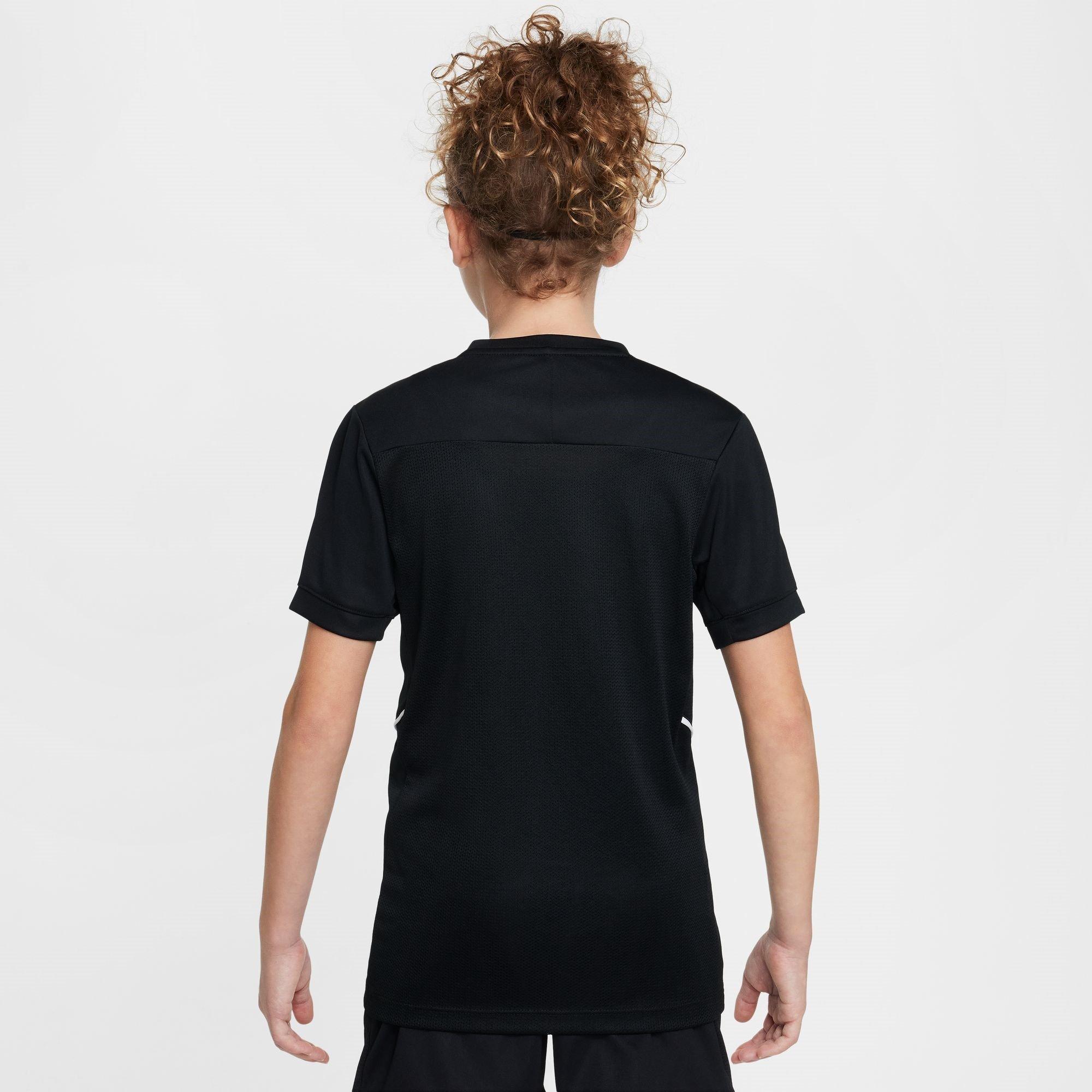 Black/White - Nike - Kids' Short Sleeve Performance T-Shirt - 2