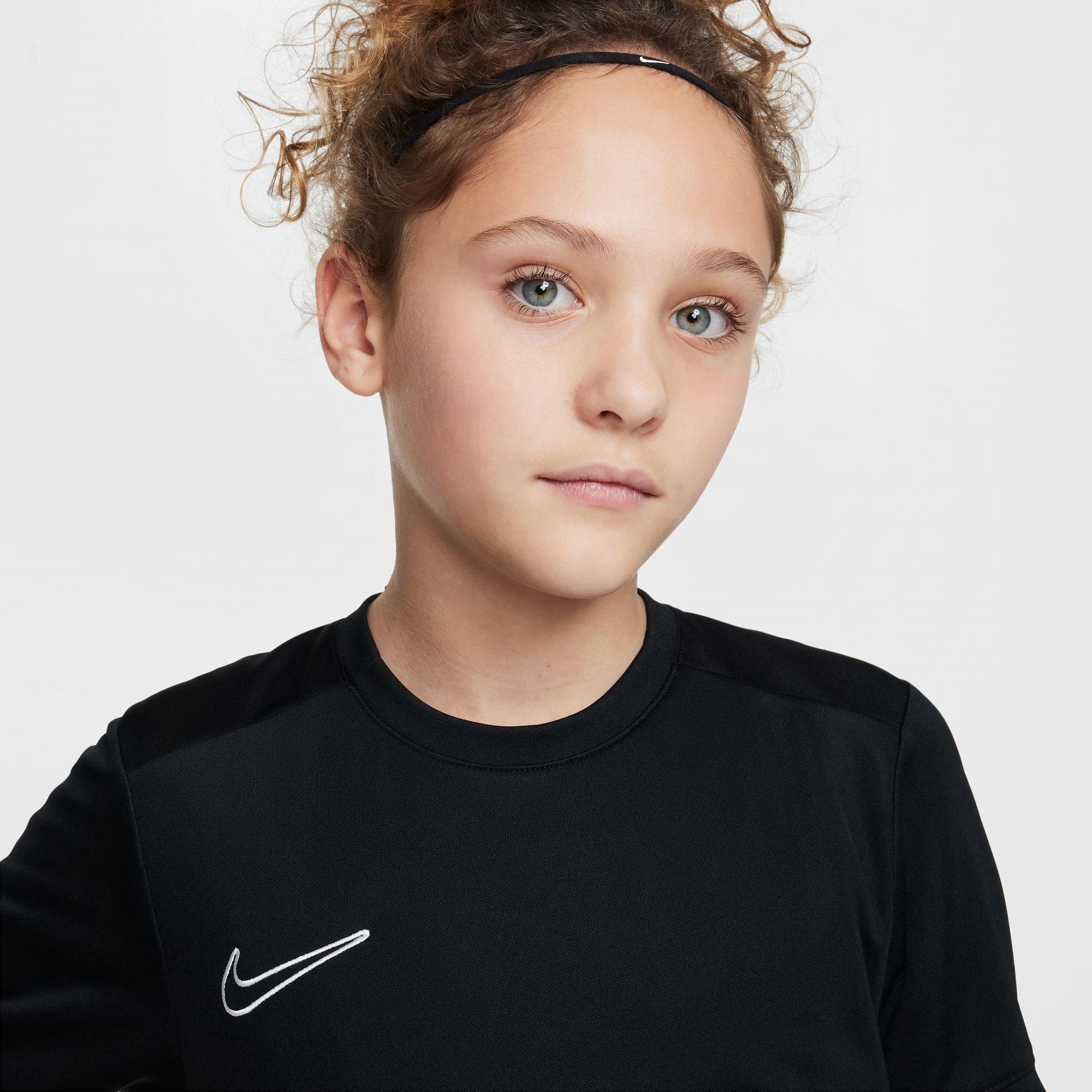 Black/White - Nike - Kids' Short Sleeve Performance T-Shirt - 3