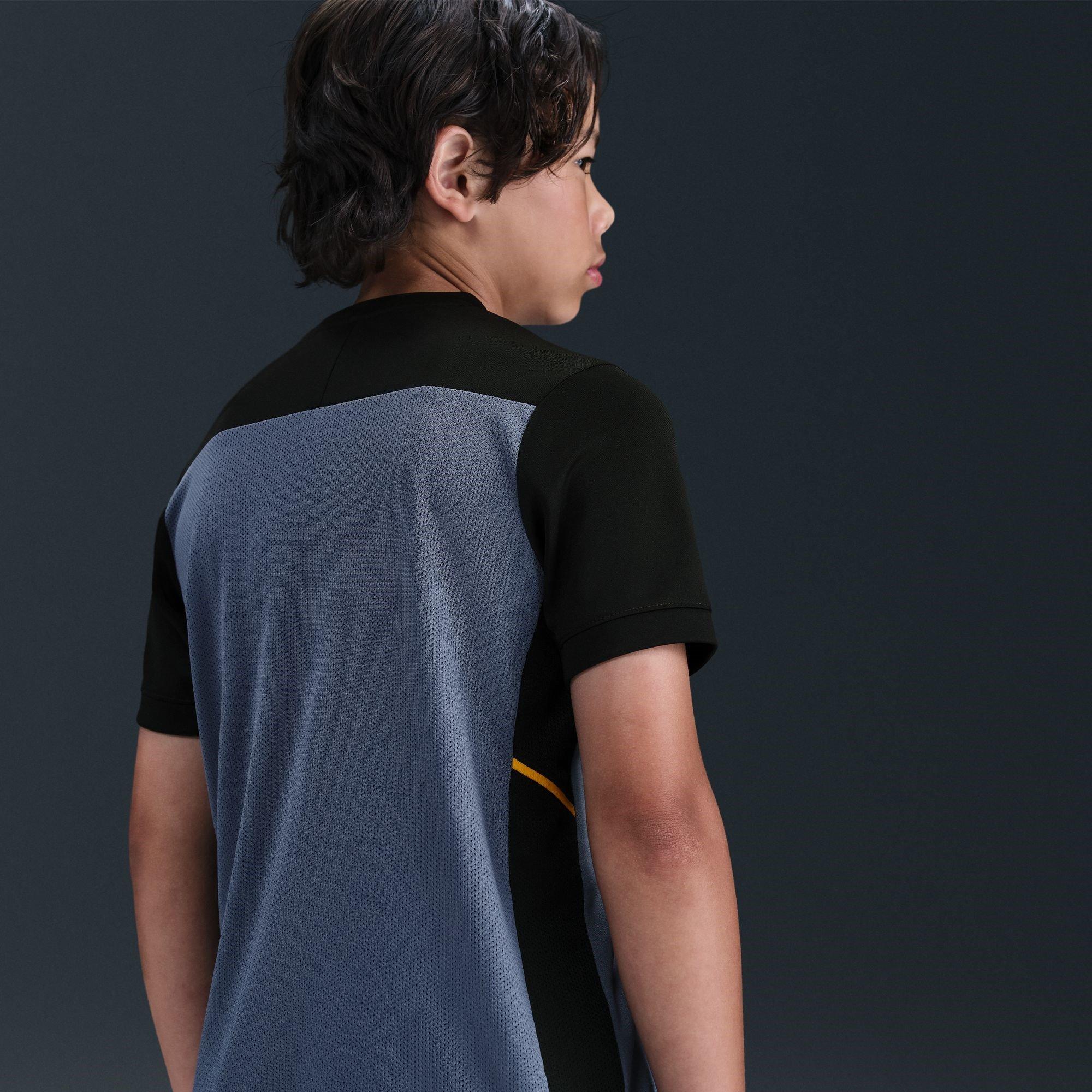 Blue/Black/Gold - Nike - Nike Academy Top Jn00 - 14