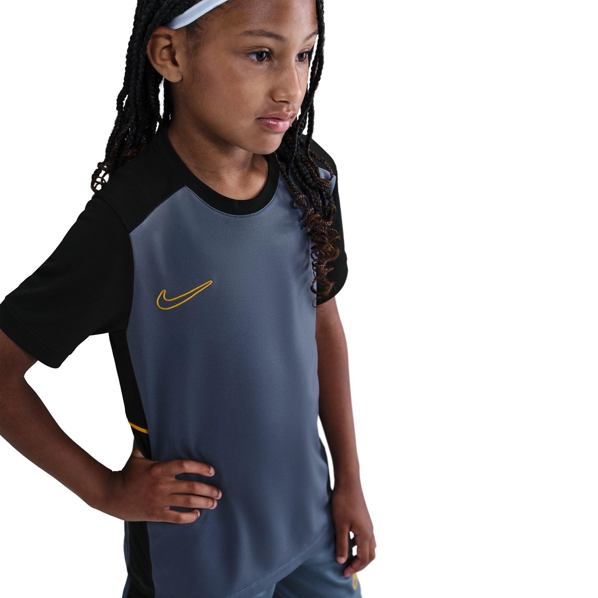Blue/Black/Gold - Nike - Nike Academy Top Jn00 - 4