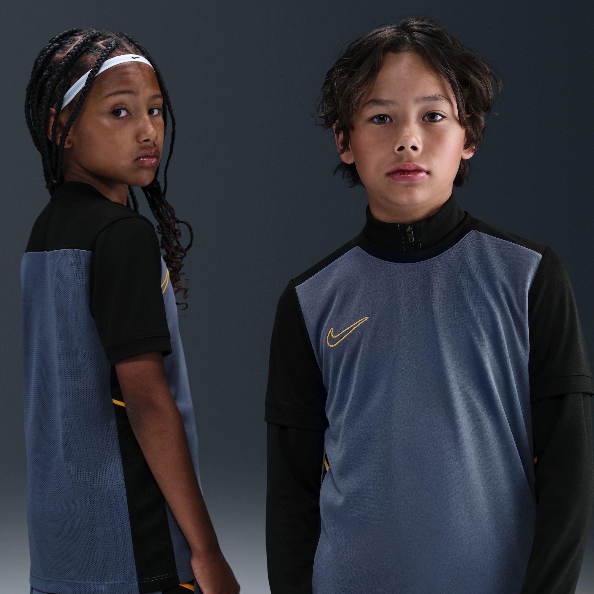 Blue/Black/Gold - Nike - Nike Academy Top Jn00 - 10
