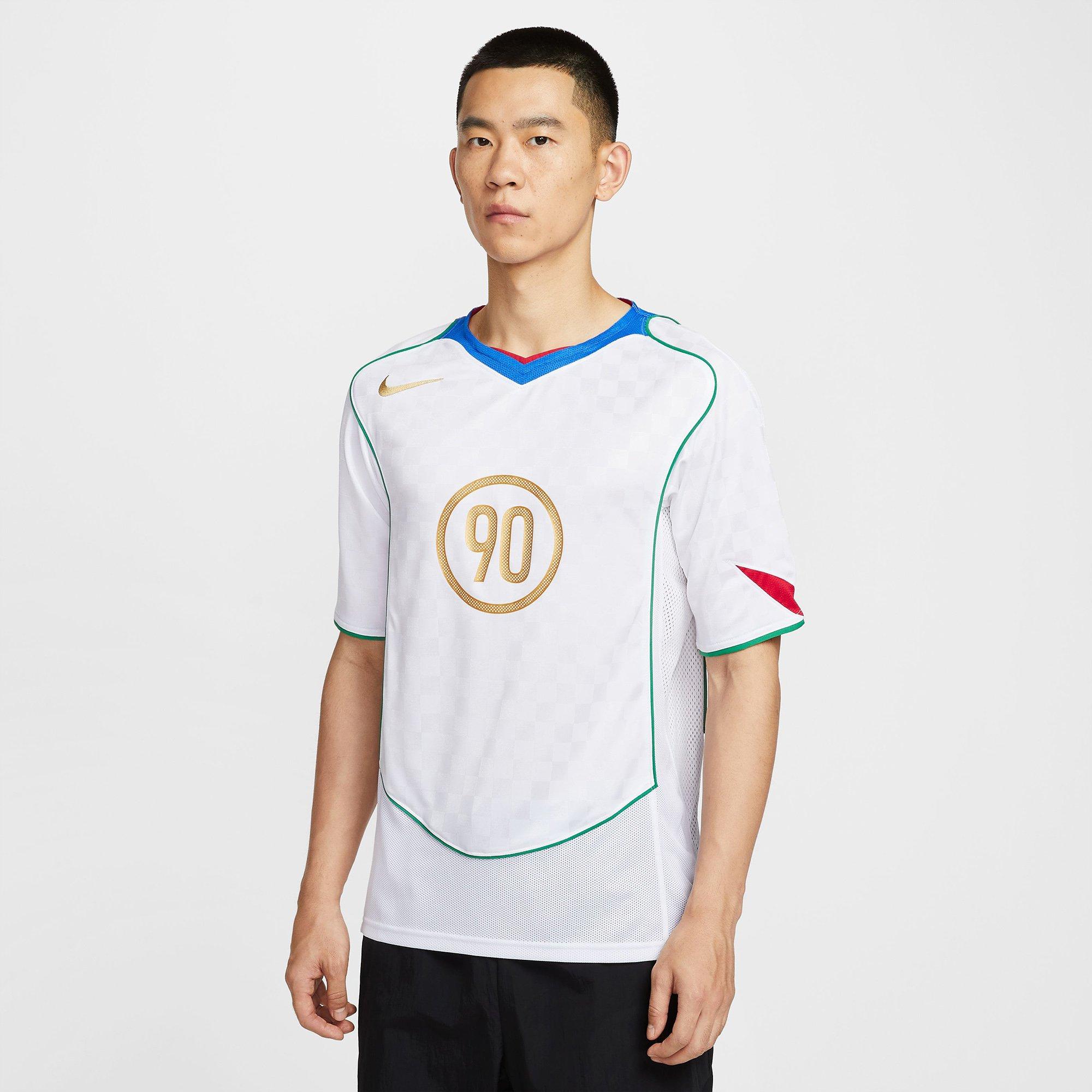 Wht/Blu/Red/Gld - Nike - Total90 Energy Shirt Mens - 8