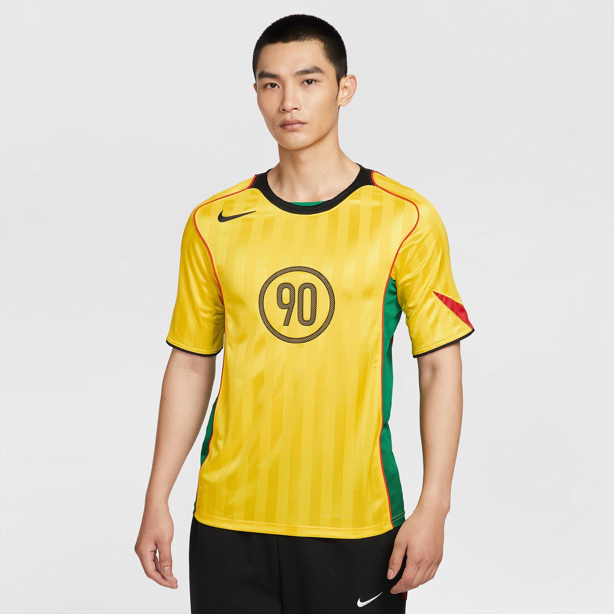 Yel/Blk/Red/Blk - Nike - Total90 Energy Shirt Mens - 9