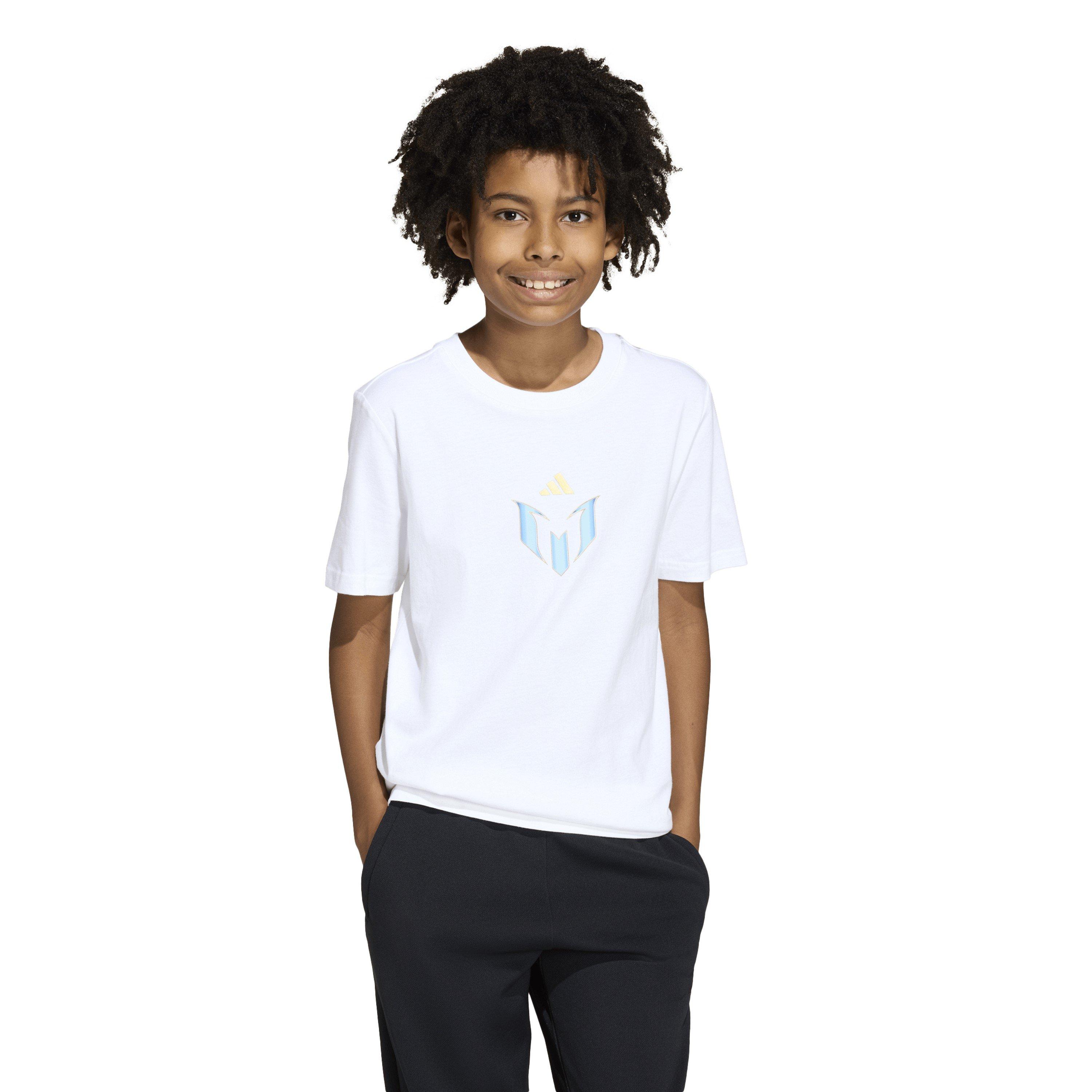 Blanco - adidas - adidas Messi Graphic T-Shirt Kids - 2