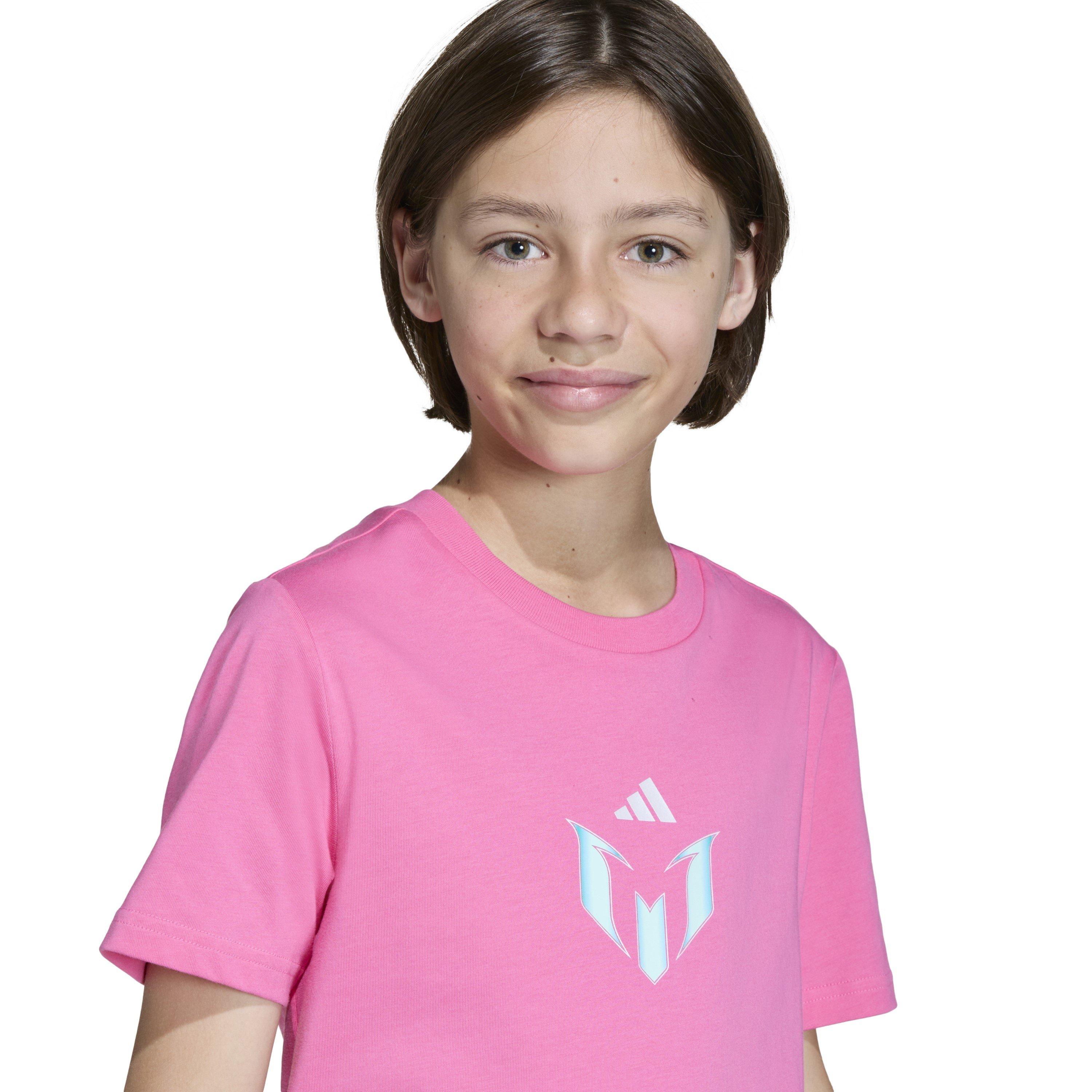 Rosa solare - adidas - Adidas Messi T Jn62 - 4