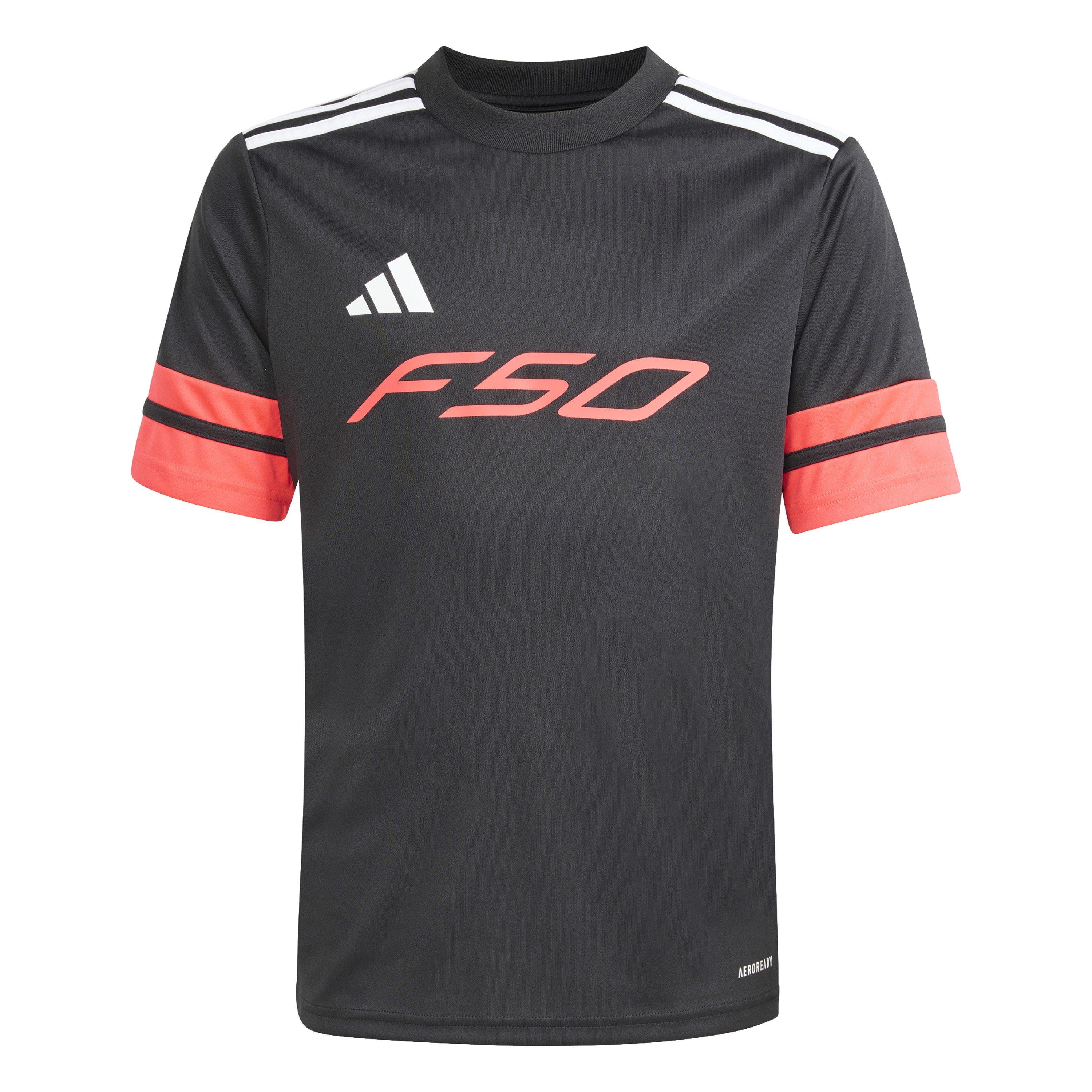 Adidas  Kids F50 Jersey Kids - Black/Red - 13 Years